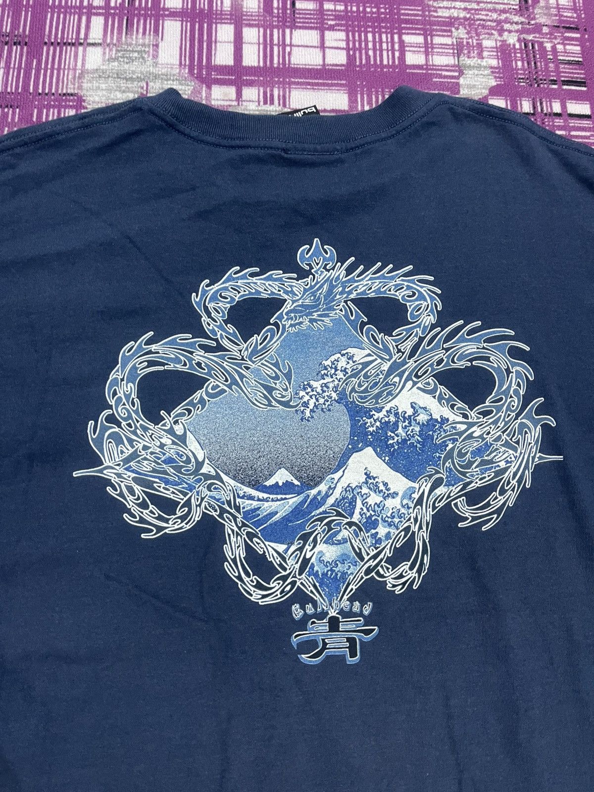 Bullhead Denim Co. × Japanese Brand × Vintage VINTAGE BULLHEAD DRAGON BACK HIT VERY RARE Size US XL / EU 56 / 4 - 6 Thumbnail