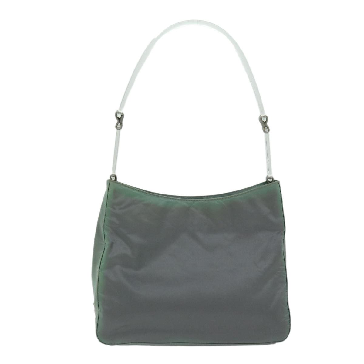 Prada Tessuto Khaki Synthetic Shoulder Bag (Pre-Owned) Size ONE SIZE - 1 Thumbnail