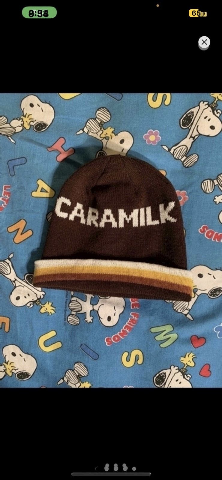 Vintage ***FINAL DROP***RARE 80s “CARAMILK” CHOCOLATE PROMO TOQUE Size ONE SIZE - 1 Thumbnail