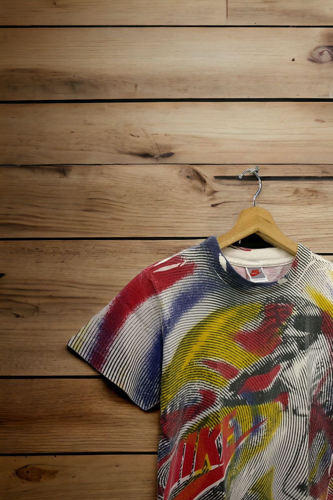 Nike Vintage 80-90’s Very Rare Nike Baseball Player Fullprint Tee Size US S / EU 44-46 / 1 - 2 Thumbnail