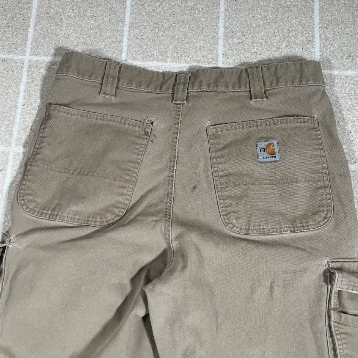 Carhartt Carhartt FR Pants Mens 32x32 Khaki Flame Resistant Workwear Size US 32 / EU 48 - 6 Thumbnail