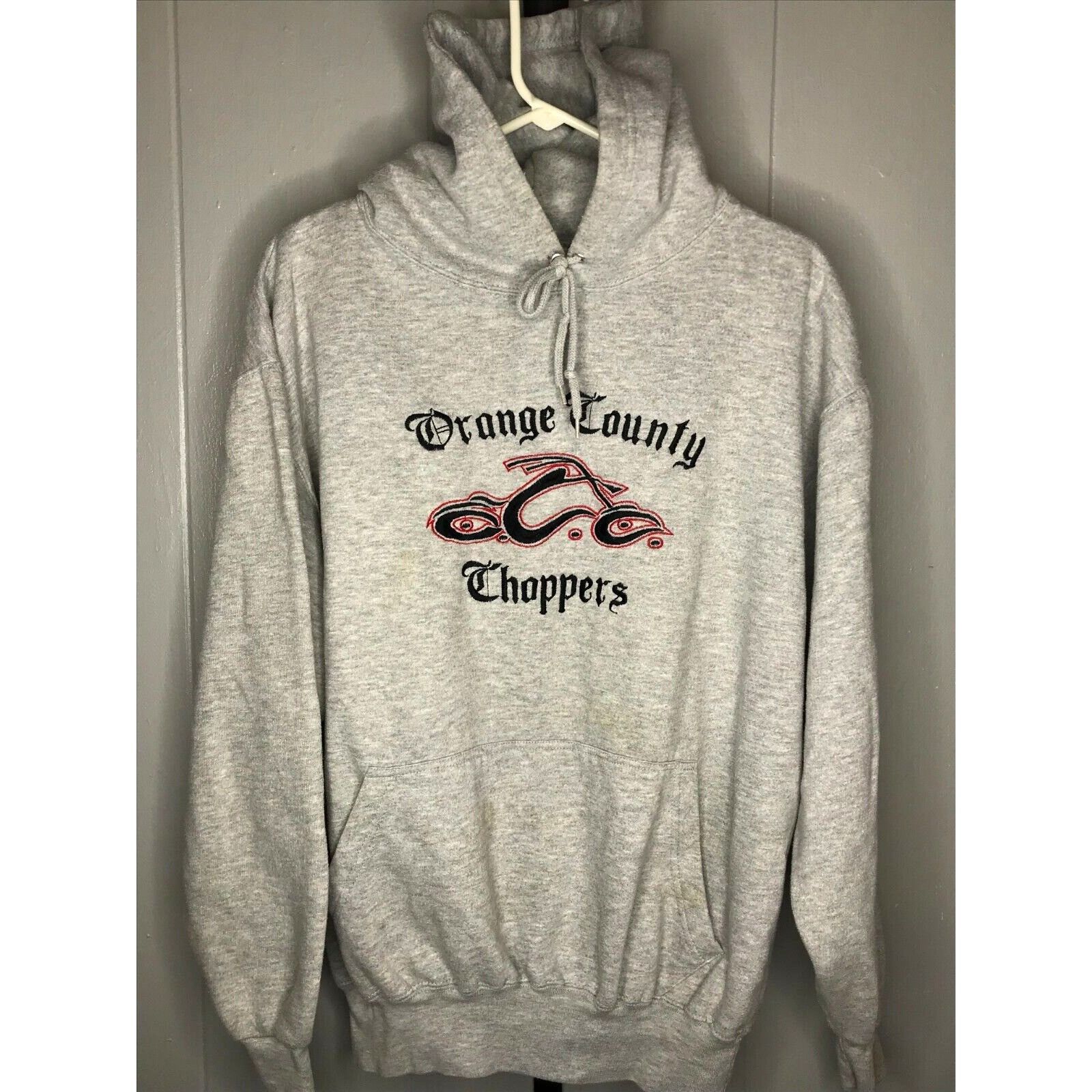 Vintage Vintage Orange County Choppers Biker Hoodie Sweatshirt XL We Size US XL / EU 56 / 4 - 1 Thumbnail