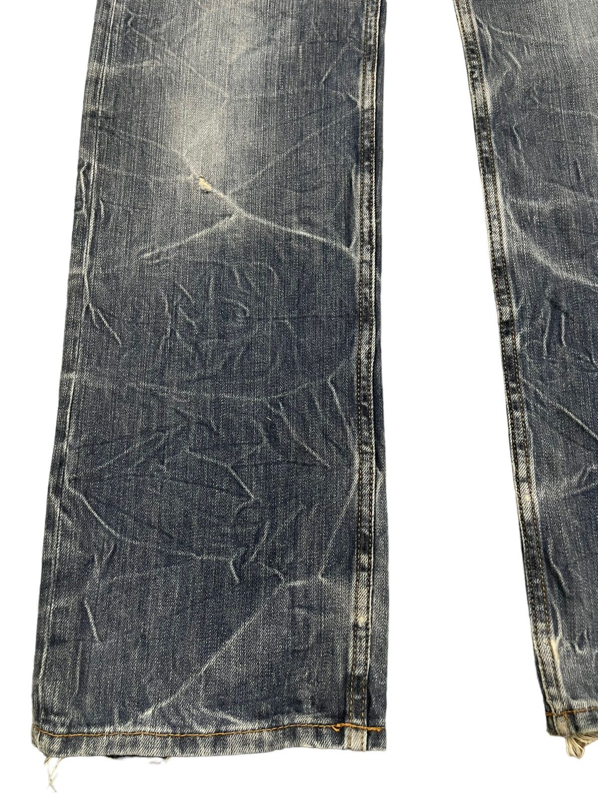 14th Addiction Vintage Japanese Brand Blue Wash Style Baggy Jeans Size US 29 - 5 Thumbnail