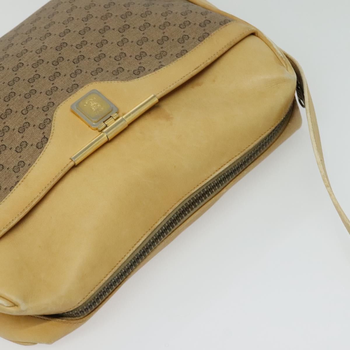 Gucci GUCCI Micro GG Supreme Shoulder Bag Pvc Beige Gold Size ONE SIZE - 6 Thumbnail