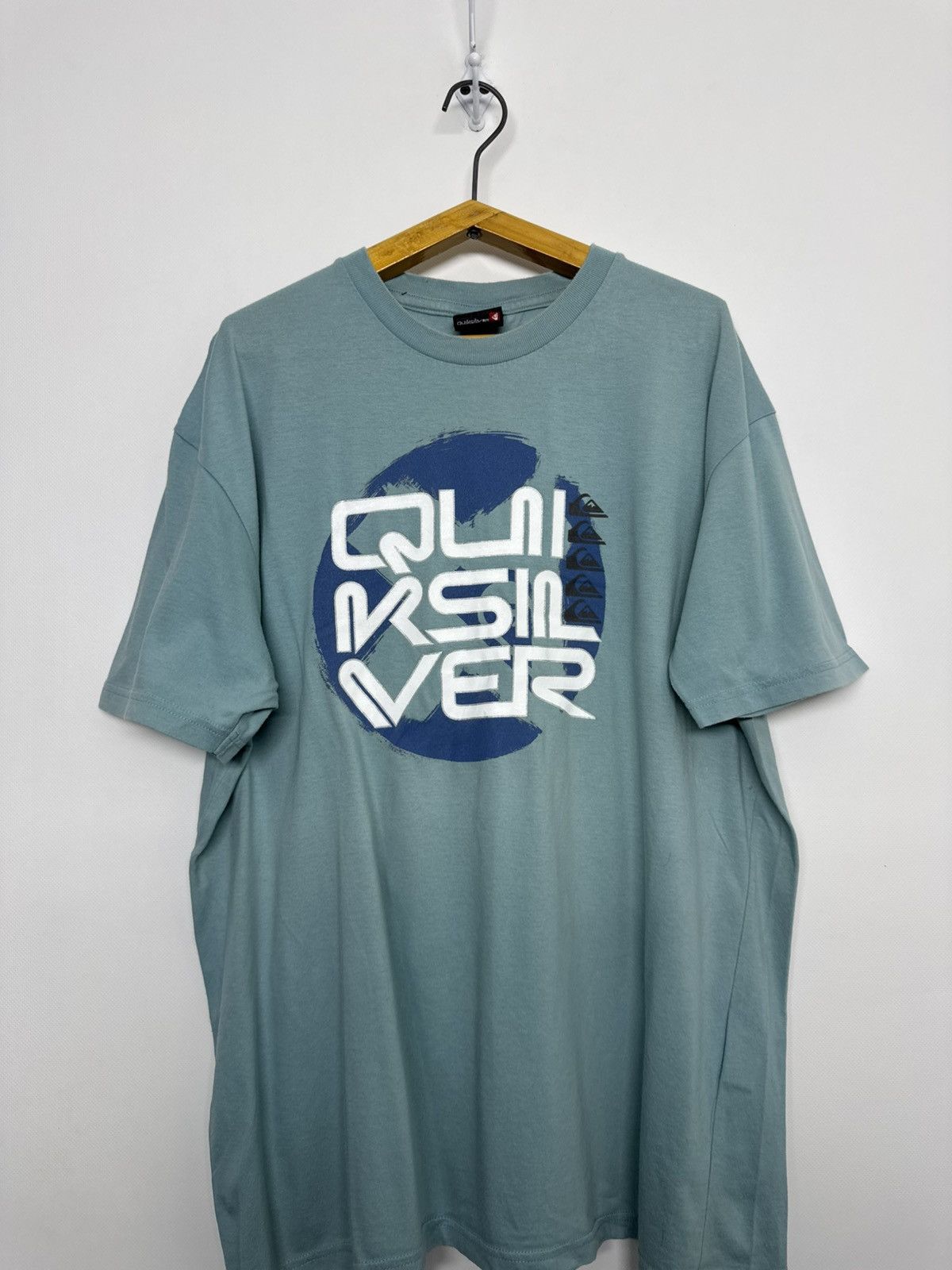 Quiksilver Vintage Quiksilver Tee Big Logo Size US L / EU 52-54 / 3 - 2 Thumbnail