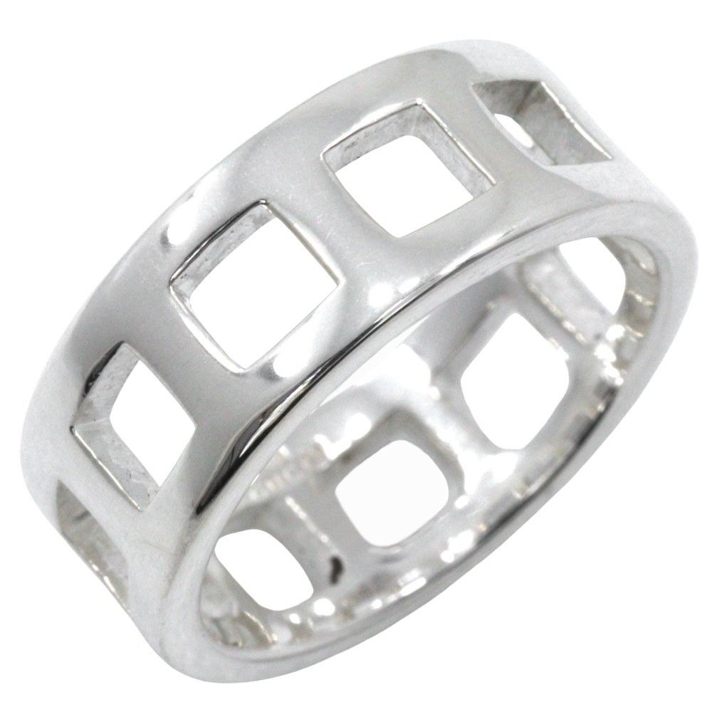Gucci Gucci Open Square Ring Silver 925 Size ONE SIZE - 1 Thumbnail