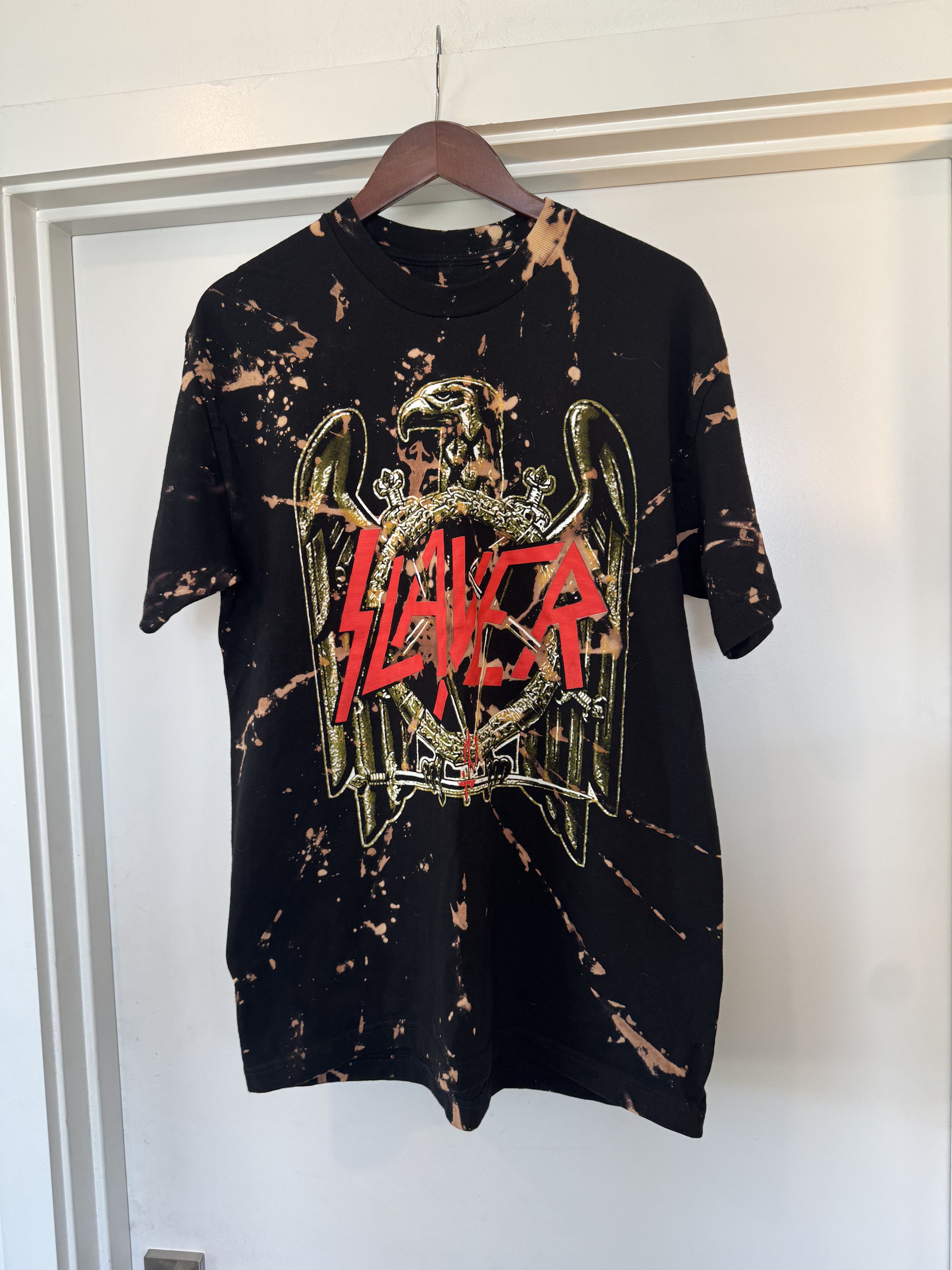 Slayer Tye Dye Band Tee Size US XL / EU 56 / 4 - 1 Thumbnail