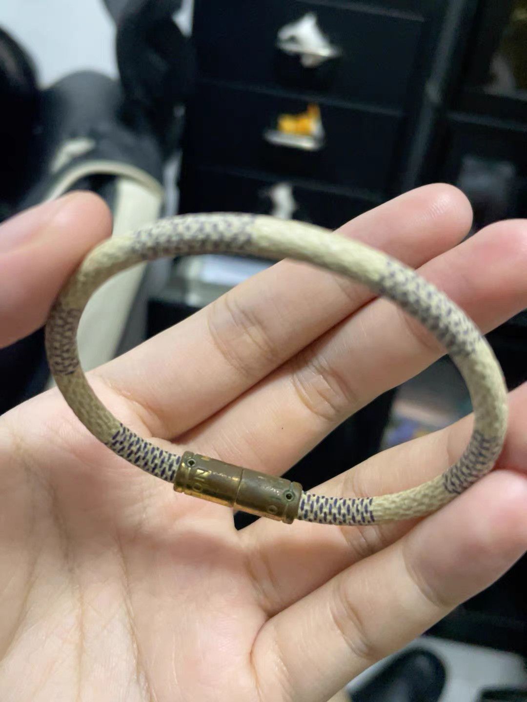 Louis Vuitton Louis Vuitton LV Damier Bracelet Size ONE SIZE - 3 Thumbnail