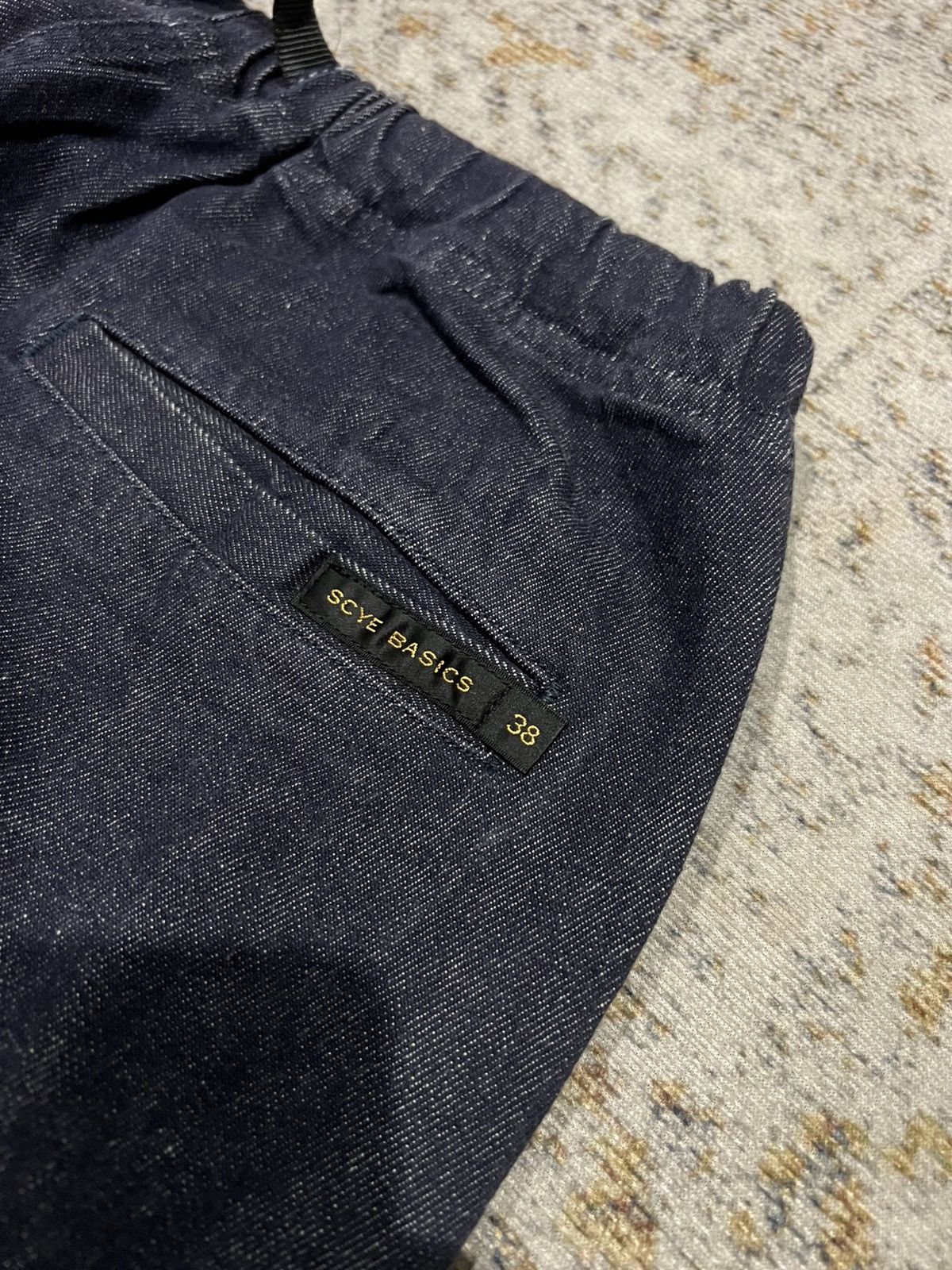 Gramicci Gramicci x Scye Indigo Raw Denim Baggy Pants Size US 30 / EU 46 - 6 Thumbnail