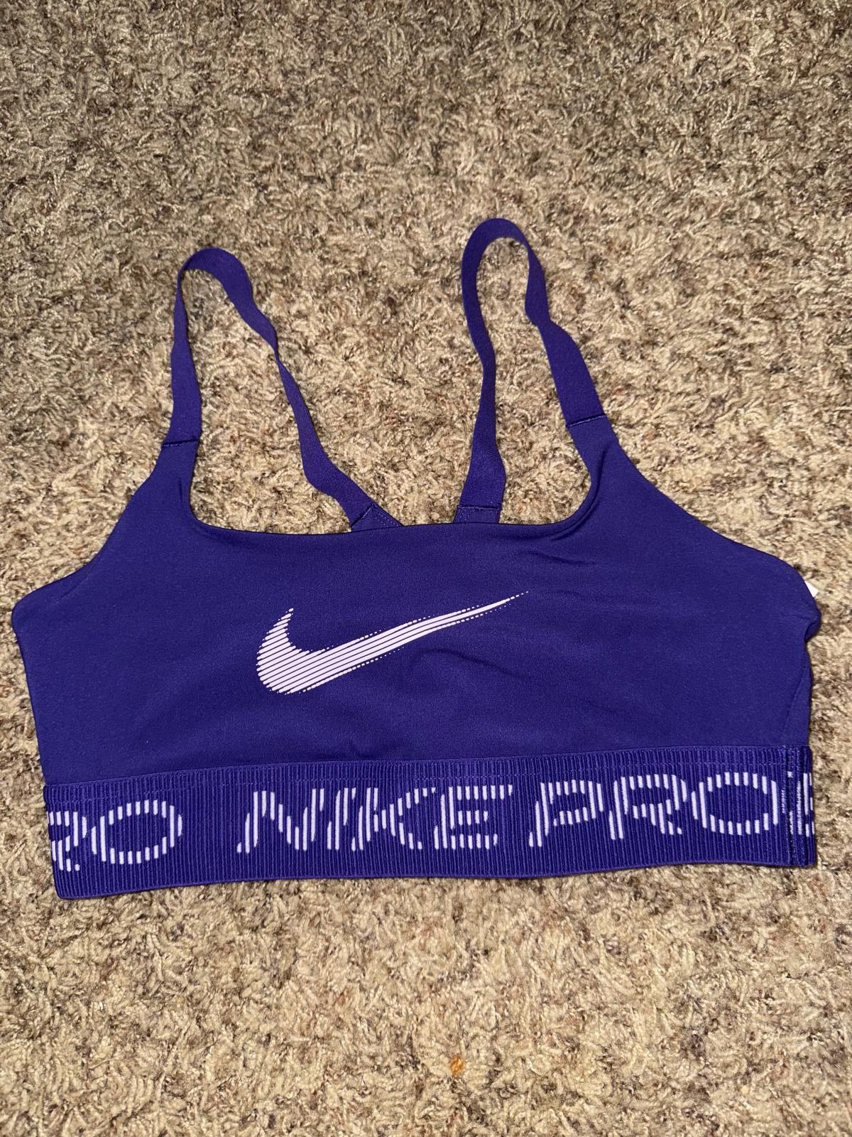 Nike Nike Pro Women's Light-Support Non-Padded Sports Bra Sample Size ONE SIZE - 1 Thumbnail