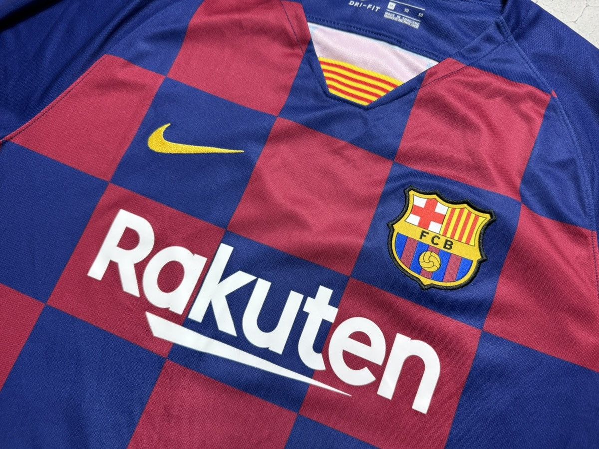 Nike Nike FC Barcelona 2019/2020 Soccer Jersey Football Drill Y2K Size US XL / EU 56 / 4 - 4 Thumbnail