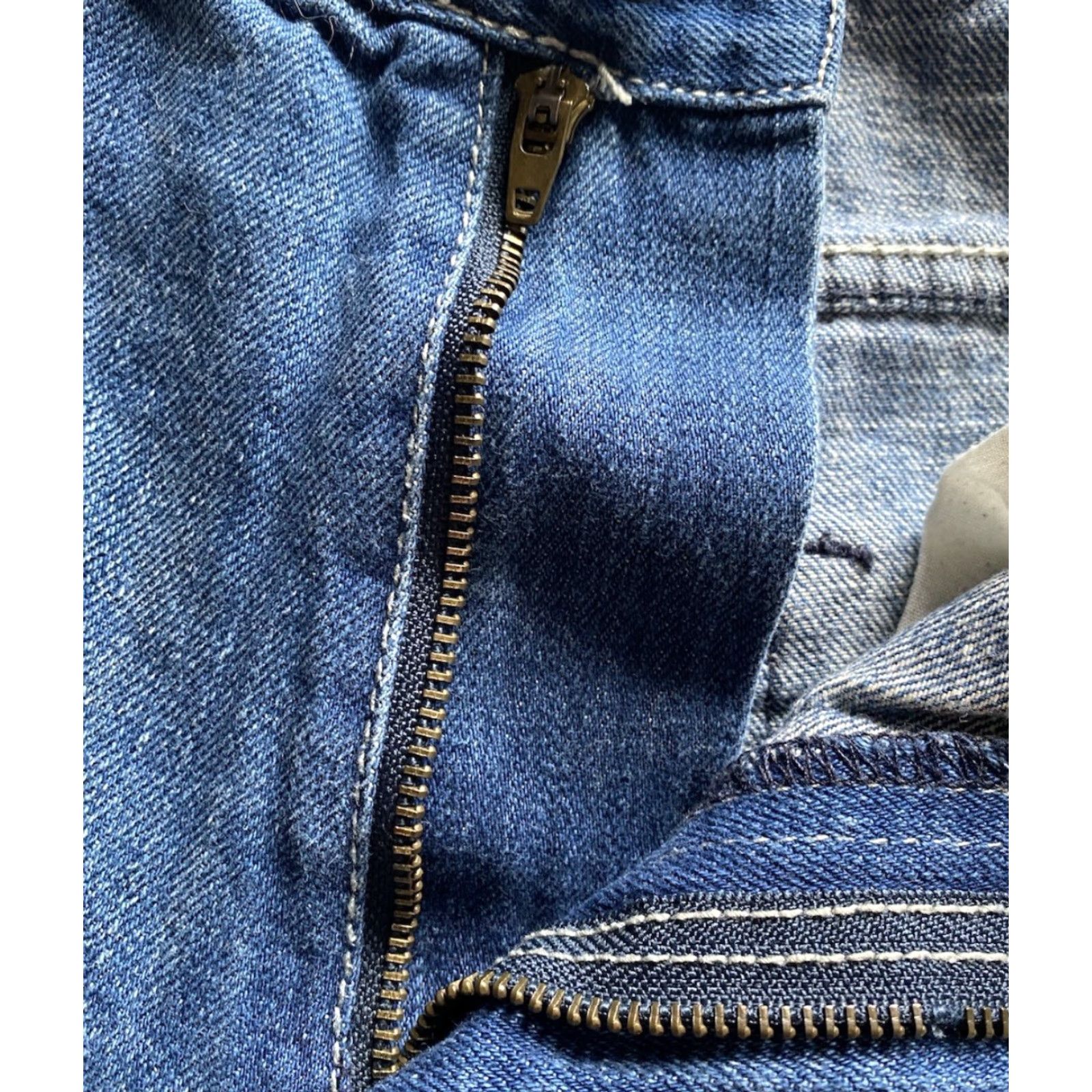 Ecko Unltd. VINTAGE Ecko Unltd Denim Shorts Blue Men’s 30 Zipper Embroidered Damaged Size US 30 / EU 46 - 6 Thumbnail