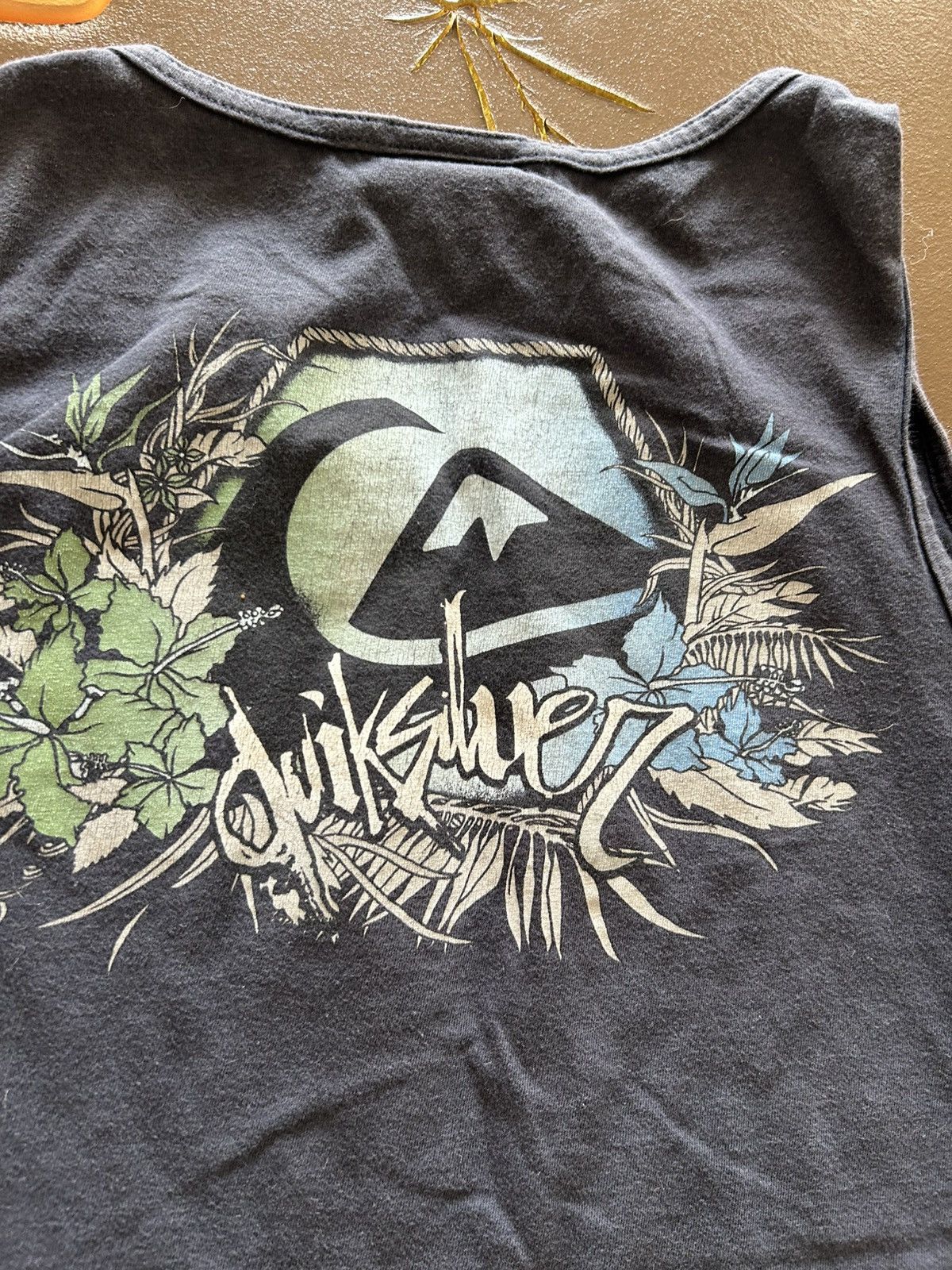 Quiksilver Y2k Quicksilver Surf Style Vintage Tank Top Cutoff Size US L / EU 52-54 / 3 - 7 Thumbnail