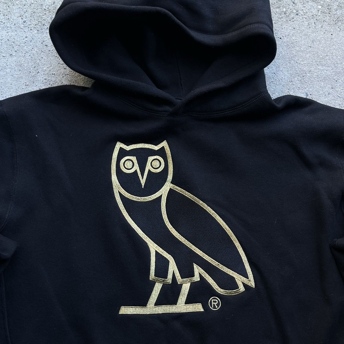 Drake × October's Very Own OVO heavy Big Owl Black hoodie drake october Size US XXL / EU 58 / 5 - 2 Thumbnail