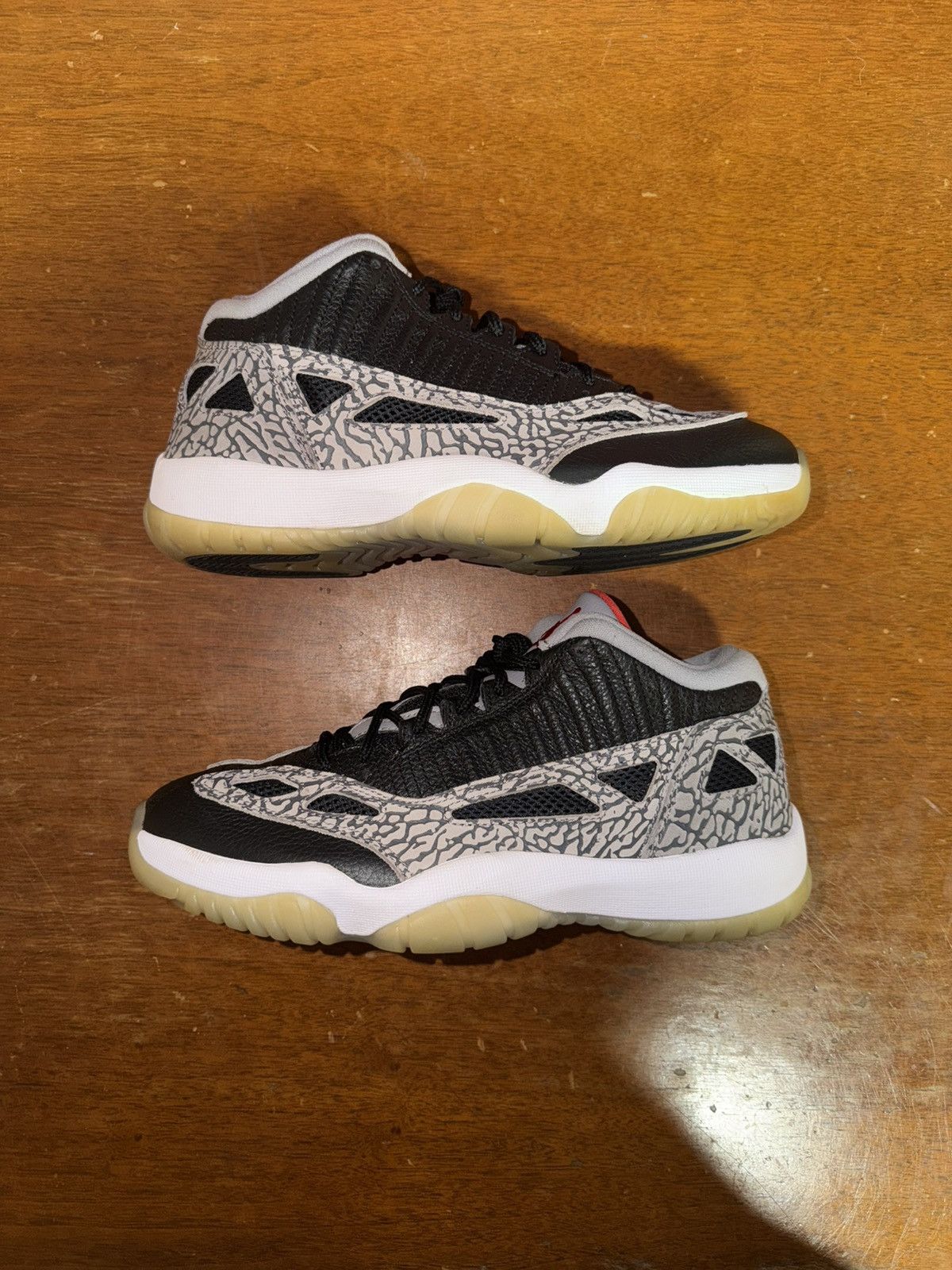 Nike Air Jordan 11 Retro Low IE Black Cement size 8.5 Size US 8.5 / EU 41-42 - 1 Thumbnail
