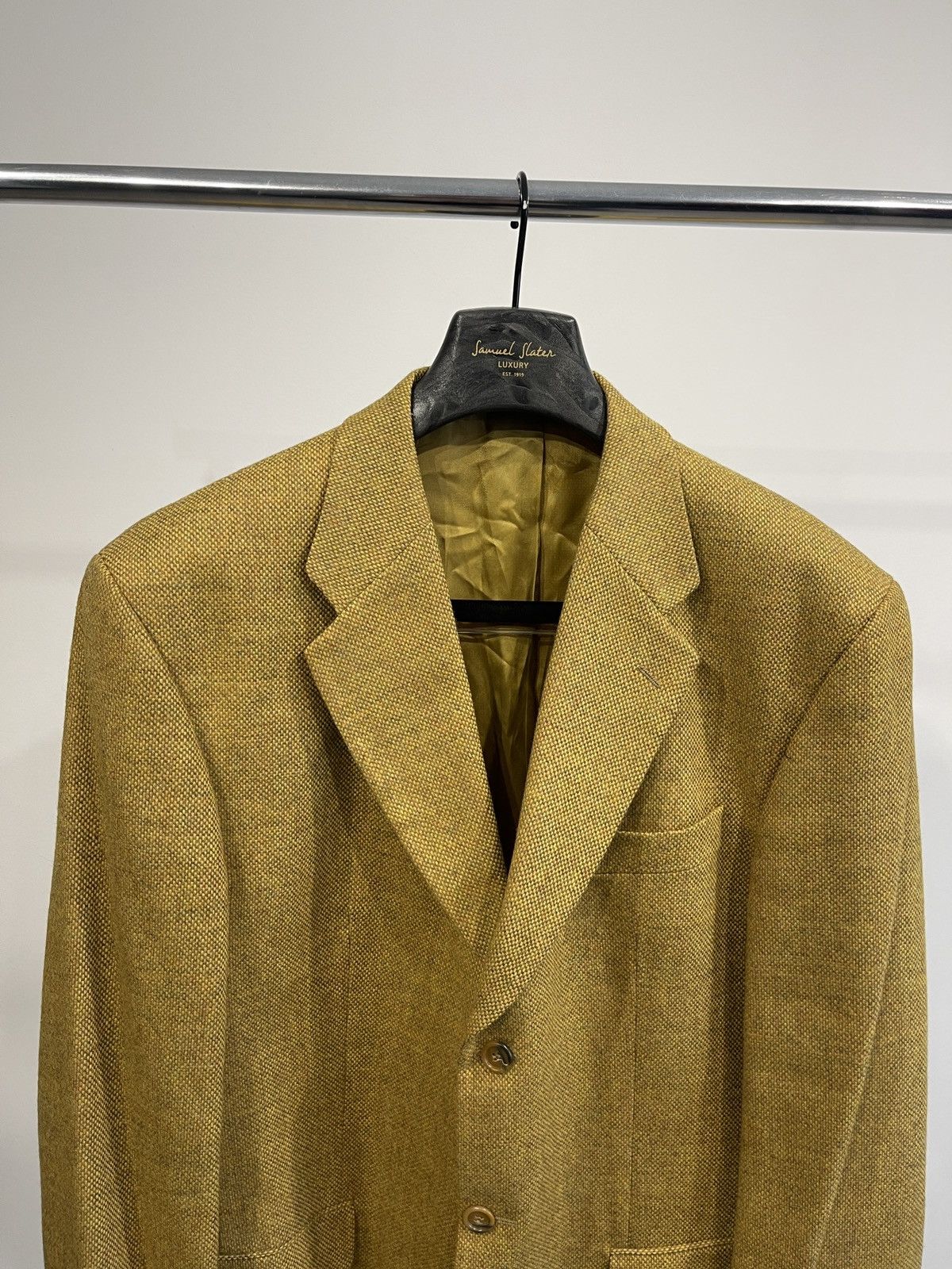 Angelo Litrico Vintage blazer angelo litrico sport coat classic jacket wool Size 46L - 3 Thumbnail