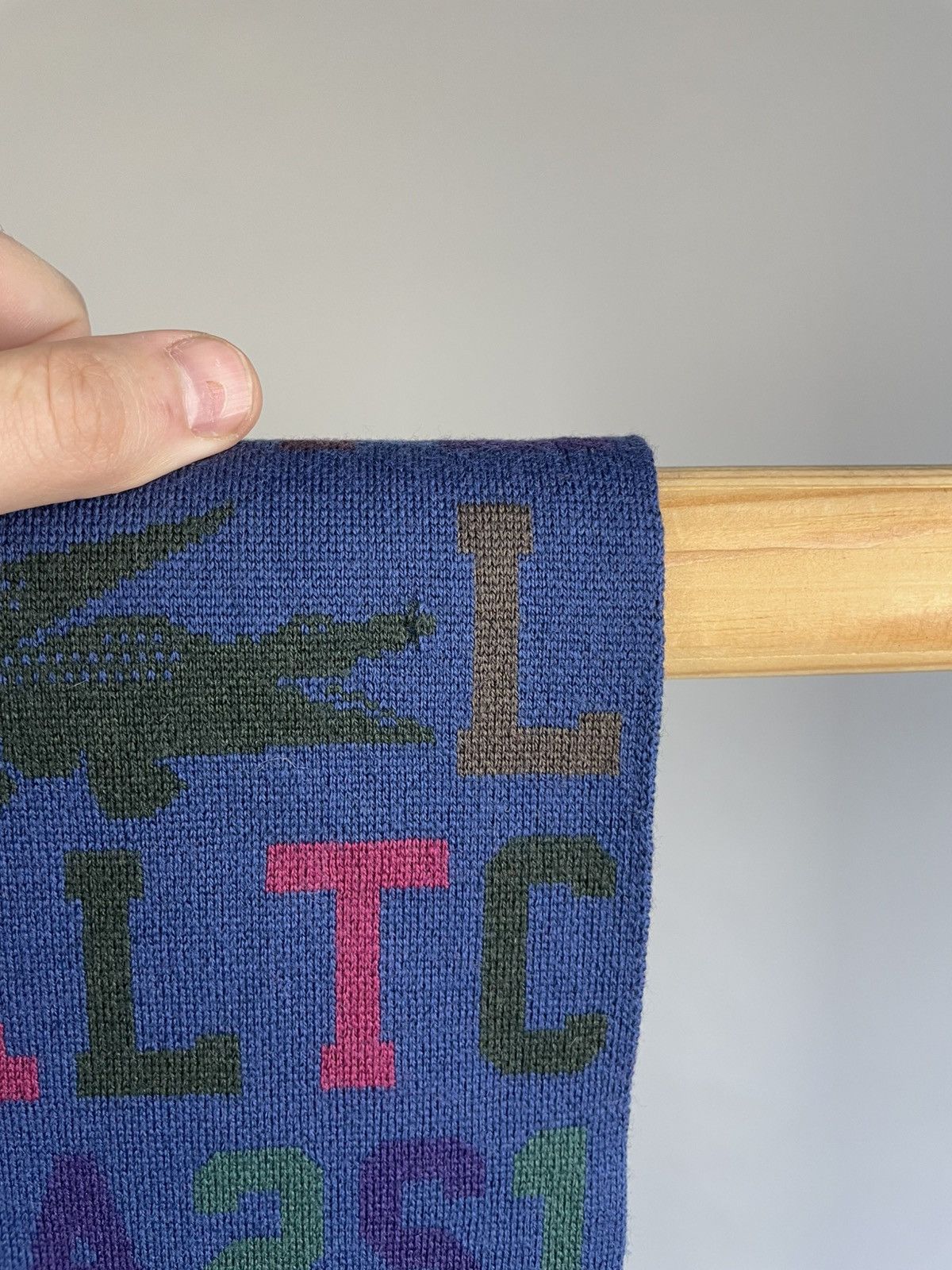 Lacoste Lacoste monogram scarf Size ONE SIZE - 5 Thumbnail