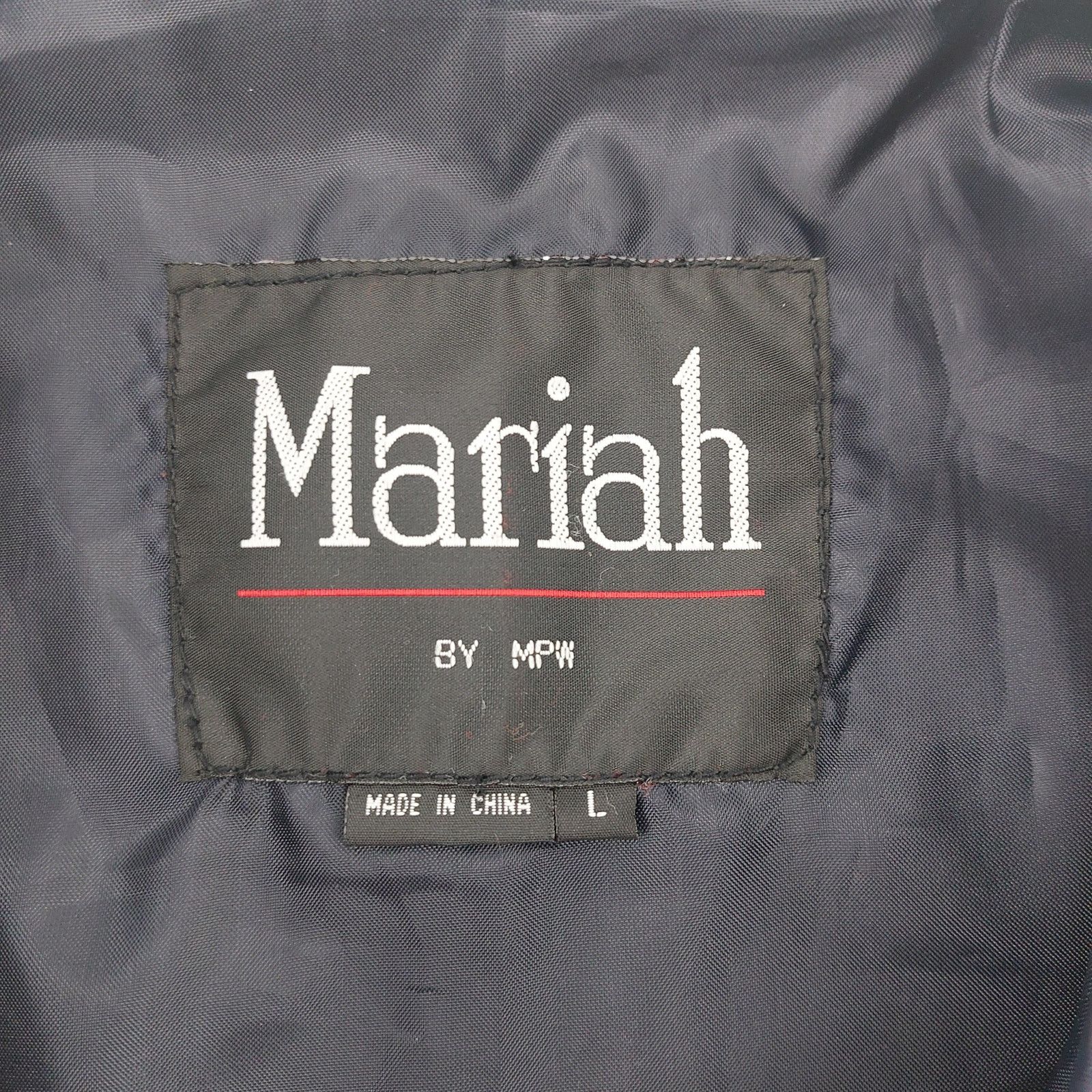 Vintage Mariah MPW Size L Hippy Navy Blue Vest Suede Western Cowgirl Size L / US 10 / IT 46 - 3 Thumbnail