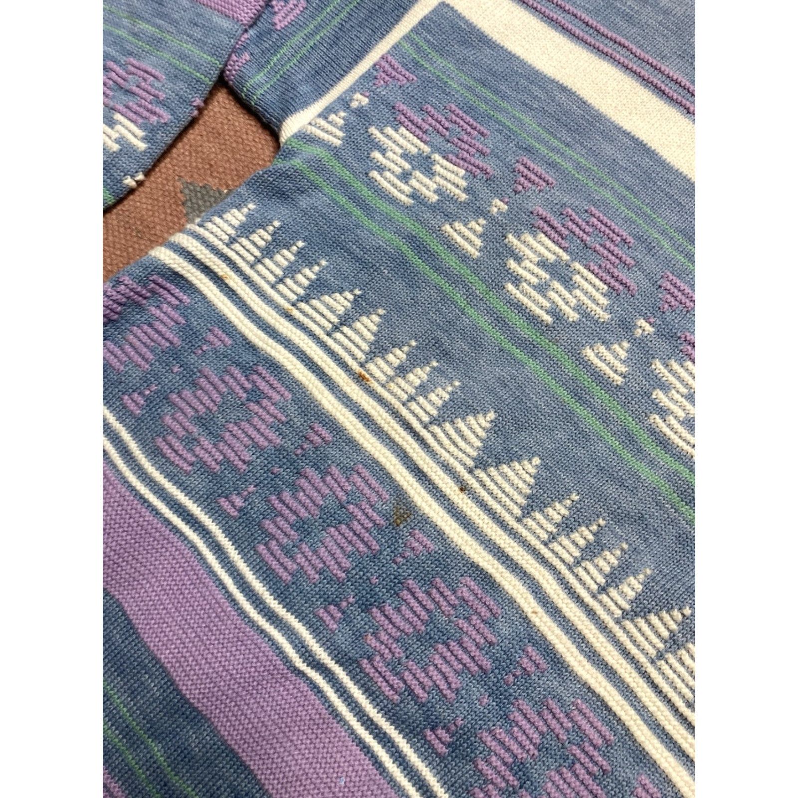 Ralph Lauren VINTAGE Ralph Lauren Knit Sweater Men Chaps Cotton Pastel Aztec Fairy Kei Medium Shirt Size US M / EU 48-50 / 2 - 3 Thumbnail