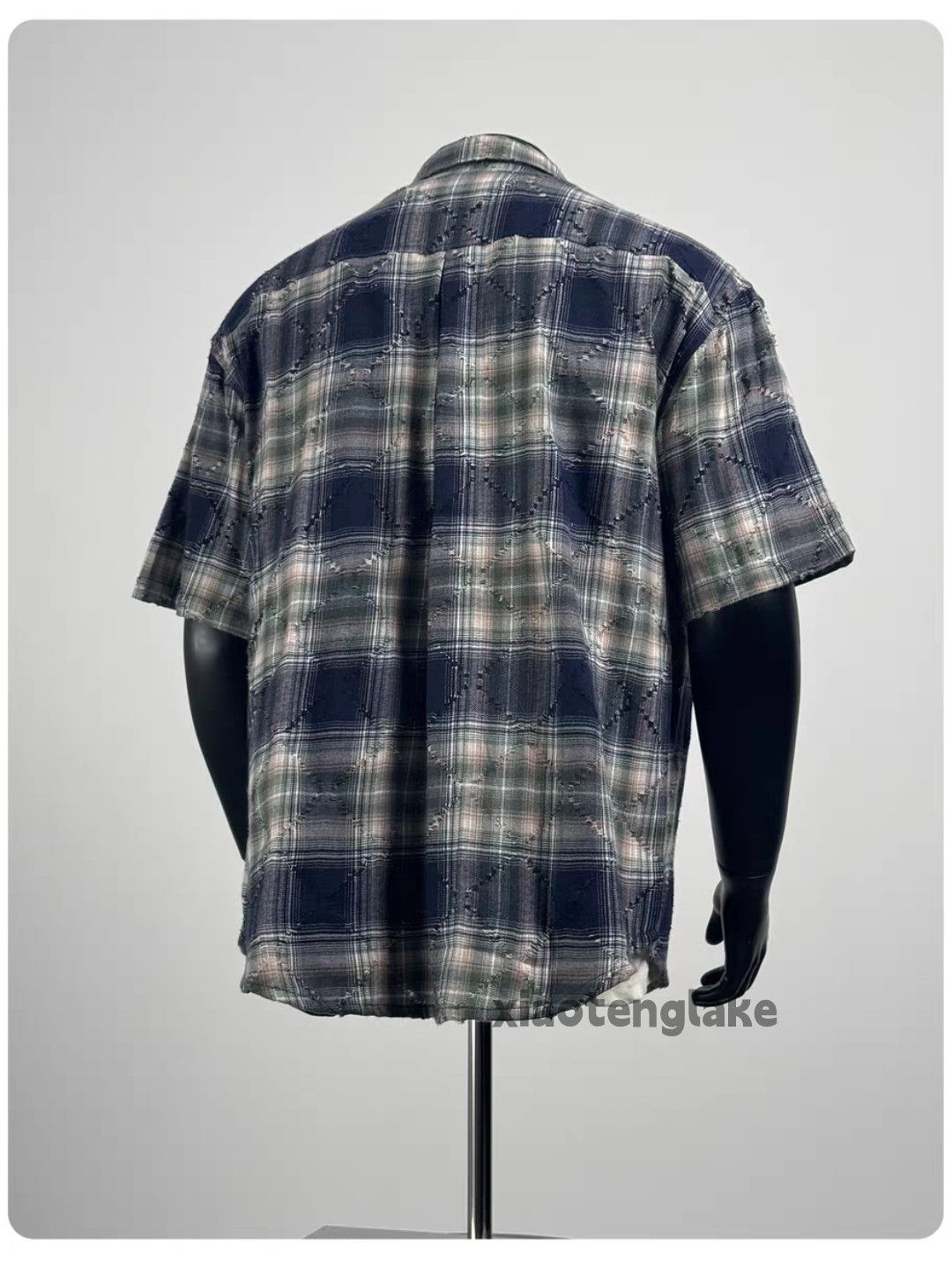 Vintage Unisex outdoor utility sports cargo plaid yuppie shirt Size US XL / EU 56 / 4 - 2 Thumbnail