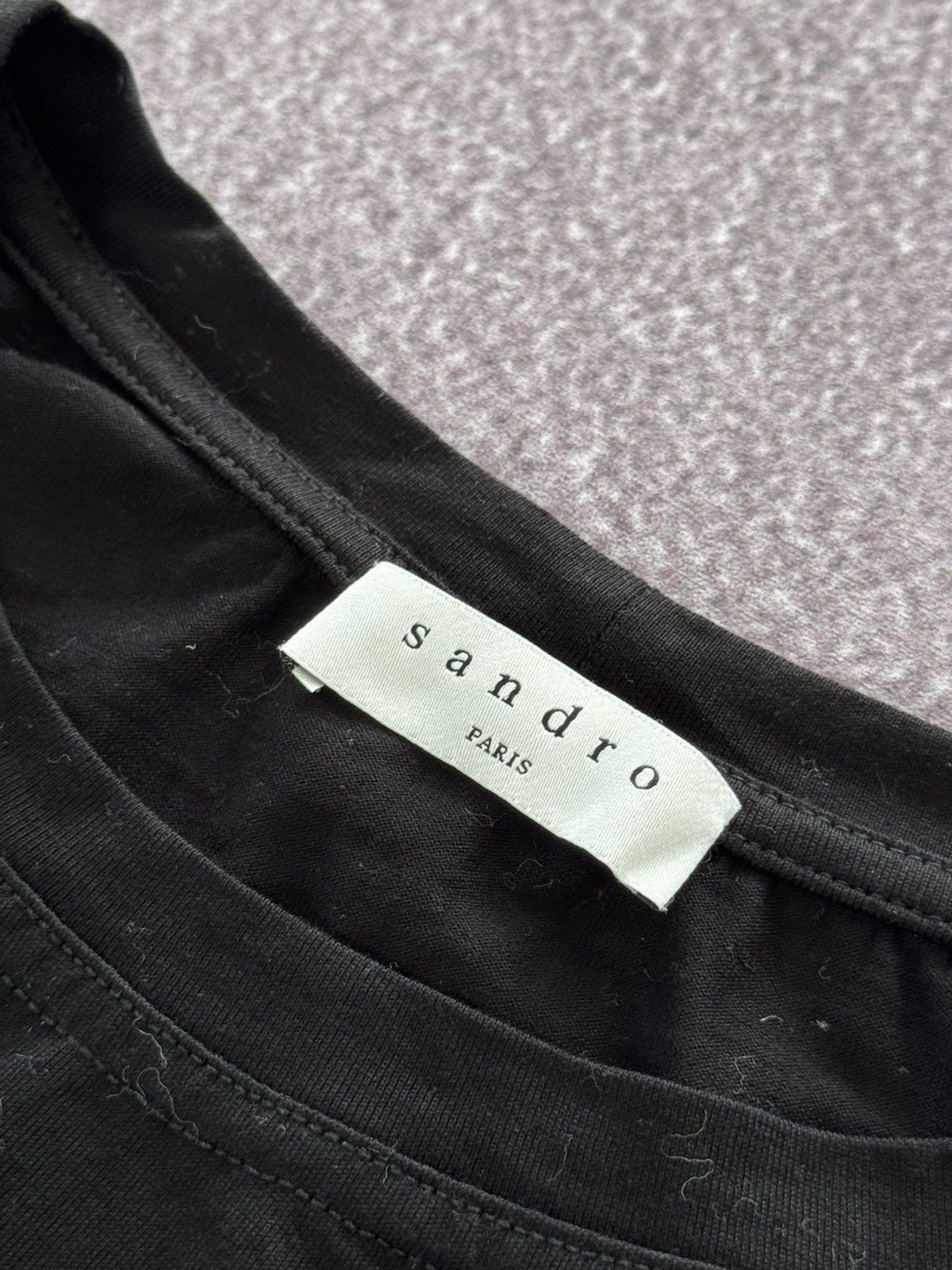 Sandro Sandro Luxury Y2K 00s Aesthetic T-Shirt Blouse Size M / US 6-8 / IT 42-44 - 9 Thumbnail