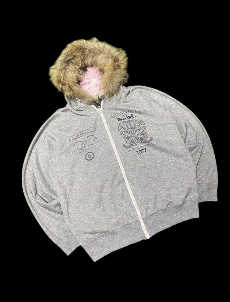 If Six Was Nine × Japanese Brand × Le Grande Bleu (L.G.B.) 🤍B~One Soul Hoodie Faux Fur IfSixWasNine LGB Style🤍 Size US M / EU 48-50 / 2 - 4 Thumbnail
