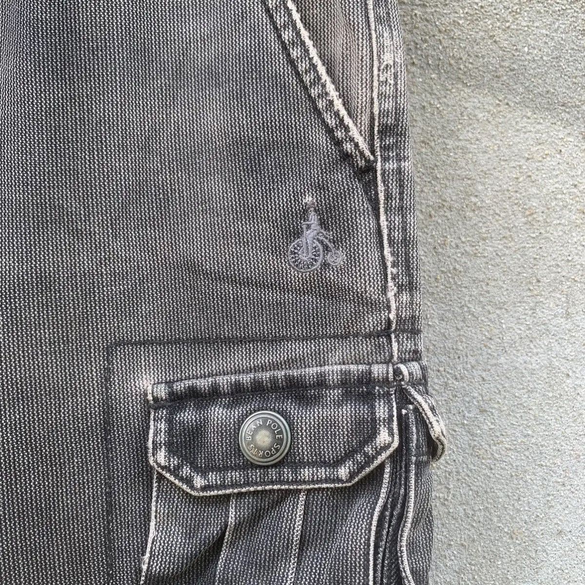 BEANPOLE BEAN POLE🔥DOUBLE KNEE CARGO VINTAGE BAGGY FADED MULTI PANTS Size US 32 / EU 48 - 7 Thumbnail