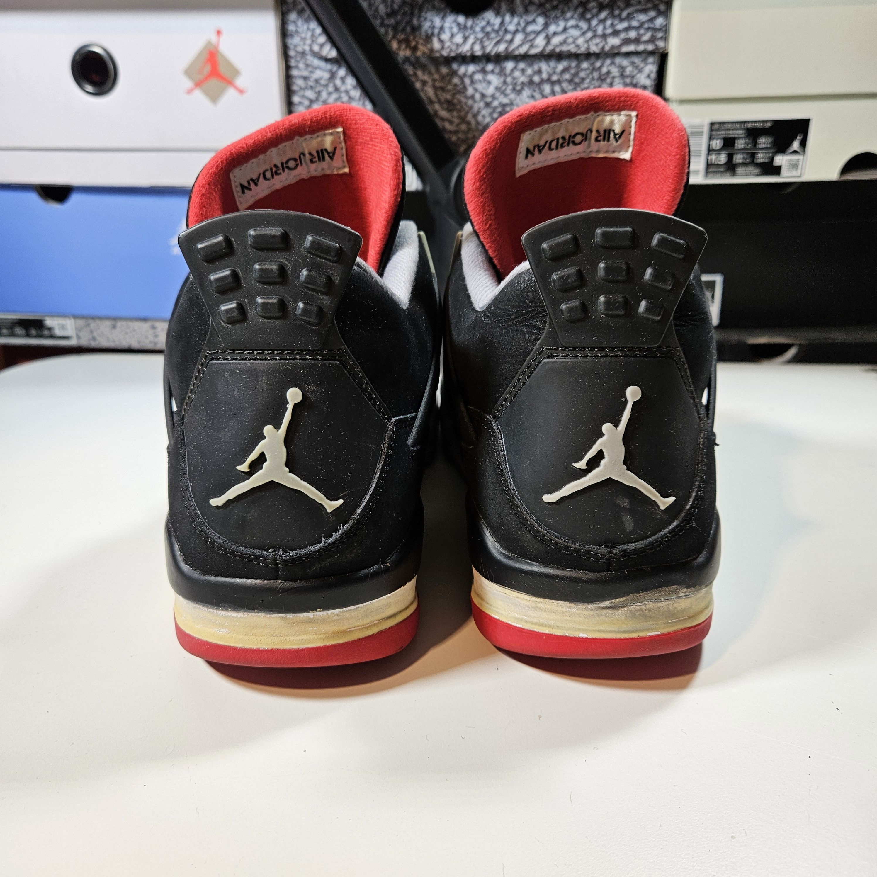 Jordan Brand Jordan 4 Retro BRED 2012 Size 11 308497089 Size US 11 / EU 44 - 4 Thumbnail