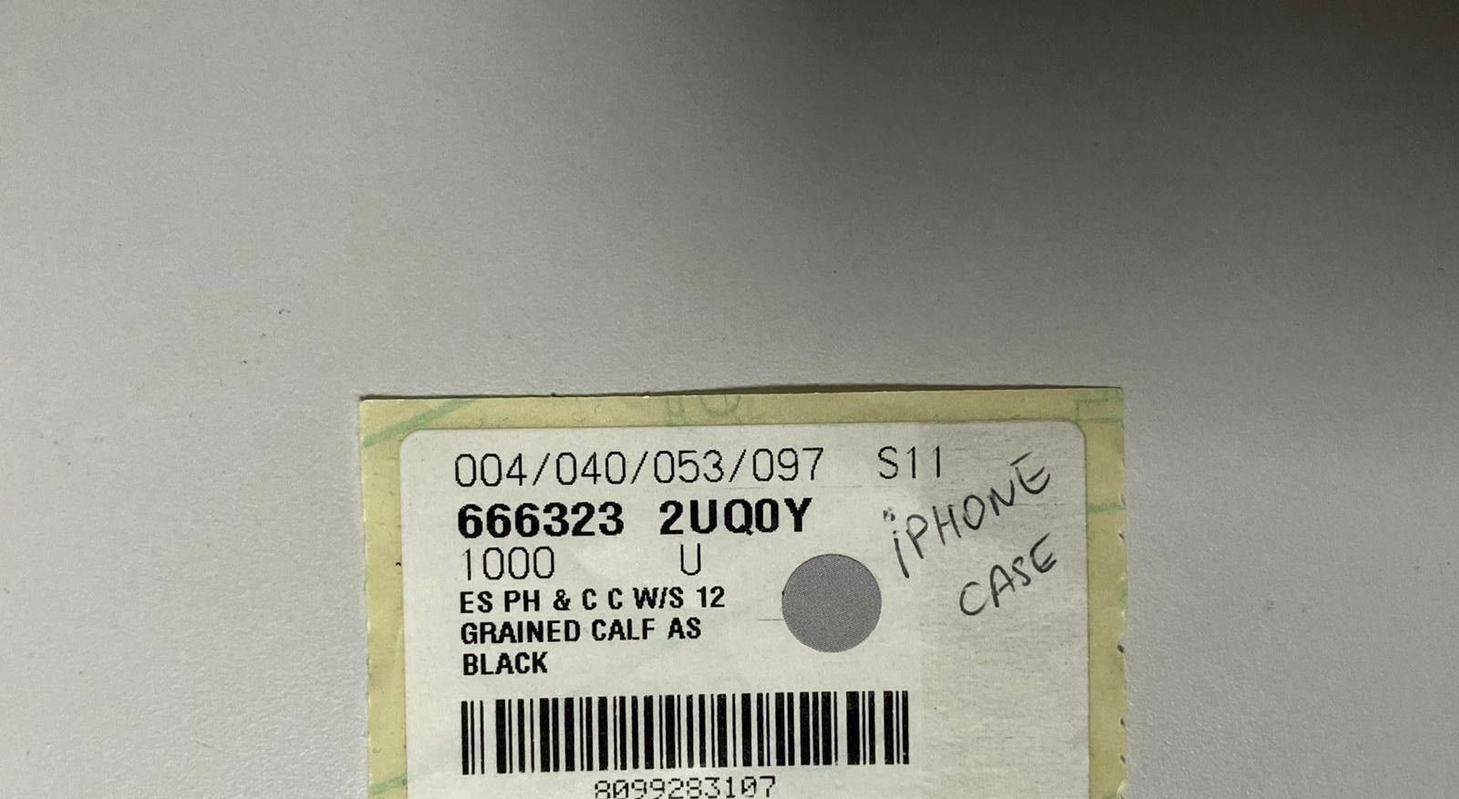 Balenciaga o1la1rc1a1024 Size: OS / Iphone Case in Black Size ONE SIZE - 2 Thumbnail