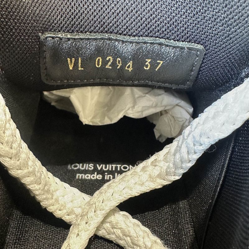 Louis Vuitton Louis Vuitton Trainer Maxi Black and White Sneakers -2508 Size US 6.5 / EU 39-40 - 1 Thumbnail