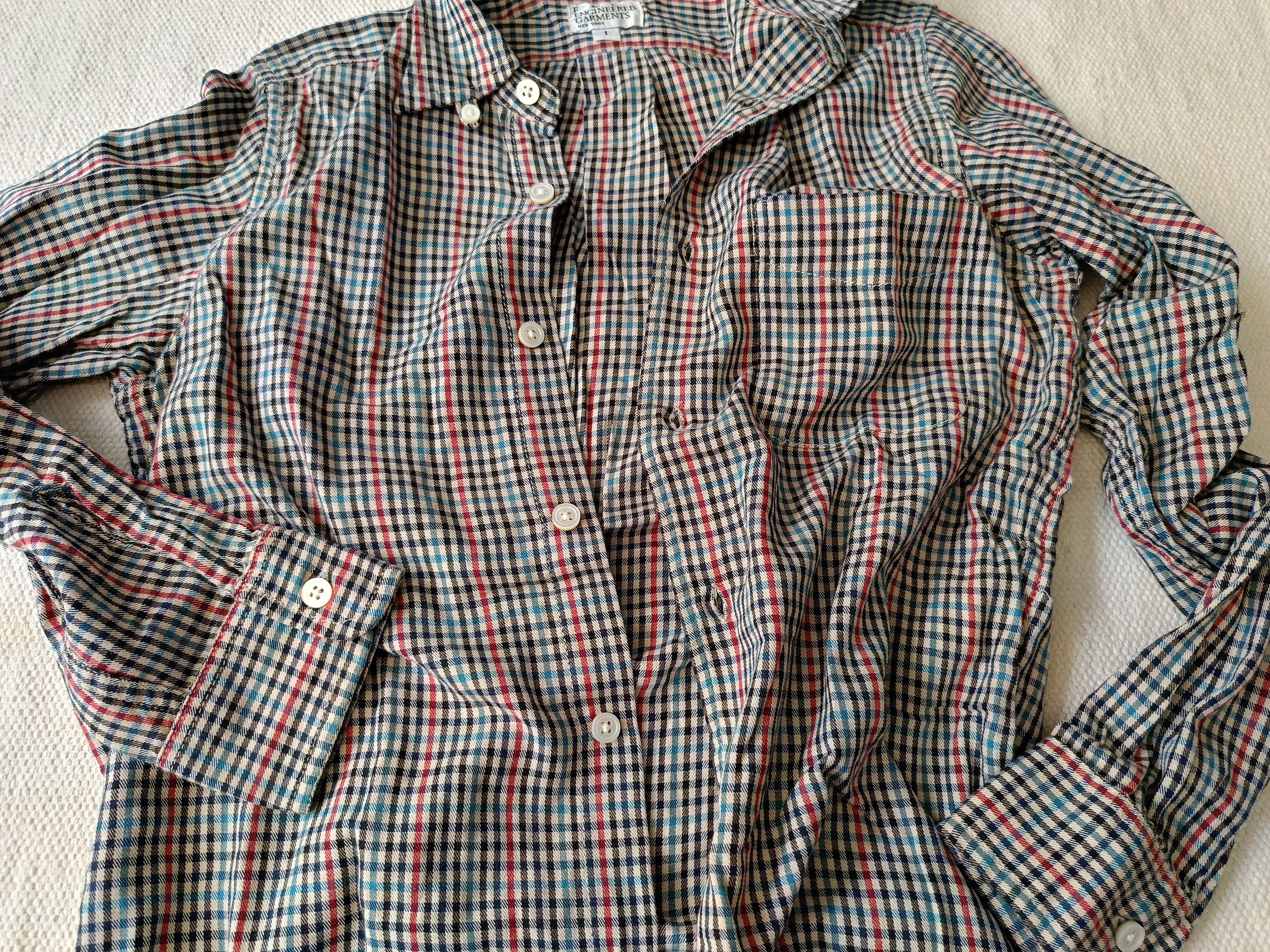 Engineered Garments FWK Engineered Garments New York USA slim fit ladies 1 shirt Size XS / US 0-2 / IT 36-38 - 13 Thumbnail
