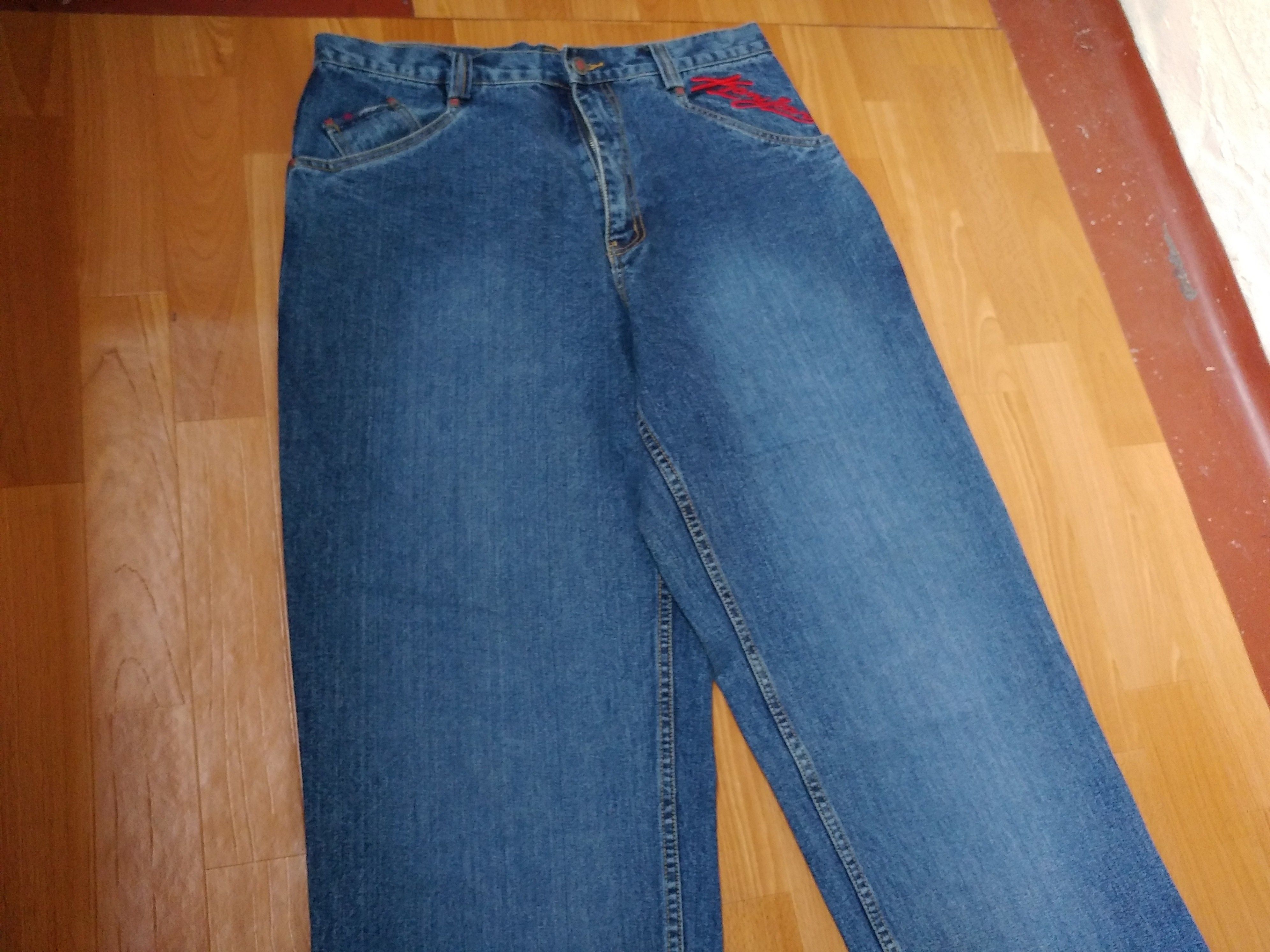 Karl Kani KARL KANI jeans, baggy, vintage Kani jeans, 90s hip hop W 34 Size US 34 / EU 50 - 8 Thumbnail