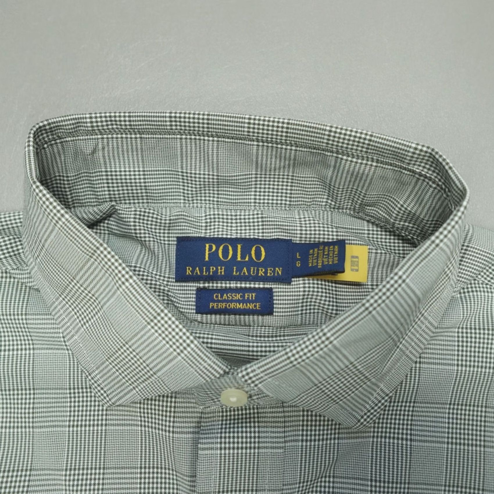 Polo Ralph Lauren Polo Ralph Lauren Shirt Men's Classic Fit L Plaid Green White Performance Button-Up Size US L / EU 52-54 / 3 - 5 Thumbnail