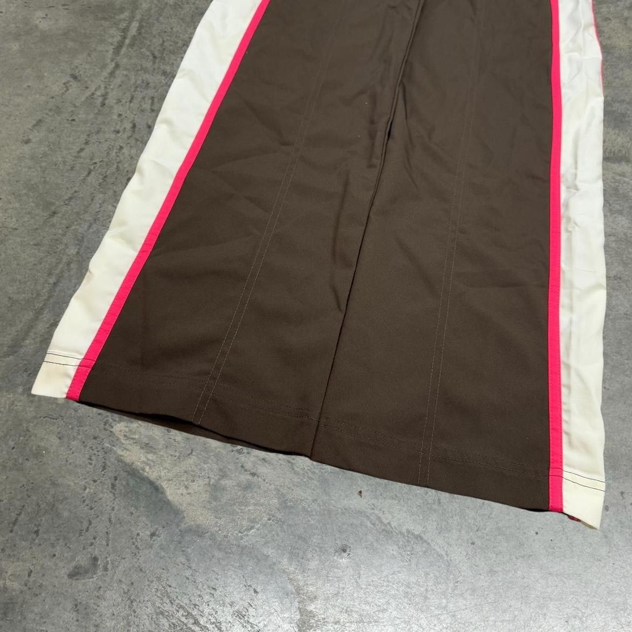 Japanese Brand × Vintage Vintage Y2K Ativa Baggy Wide Leg Track Pants Size 26" / US 2 / IT 38 - 3 Thumbnail