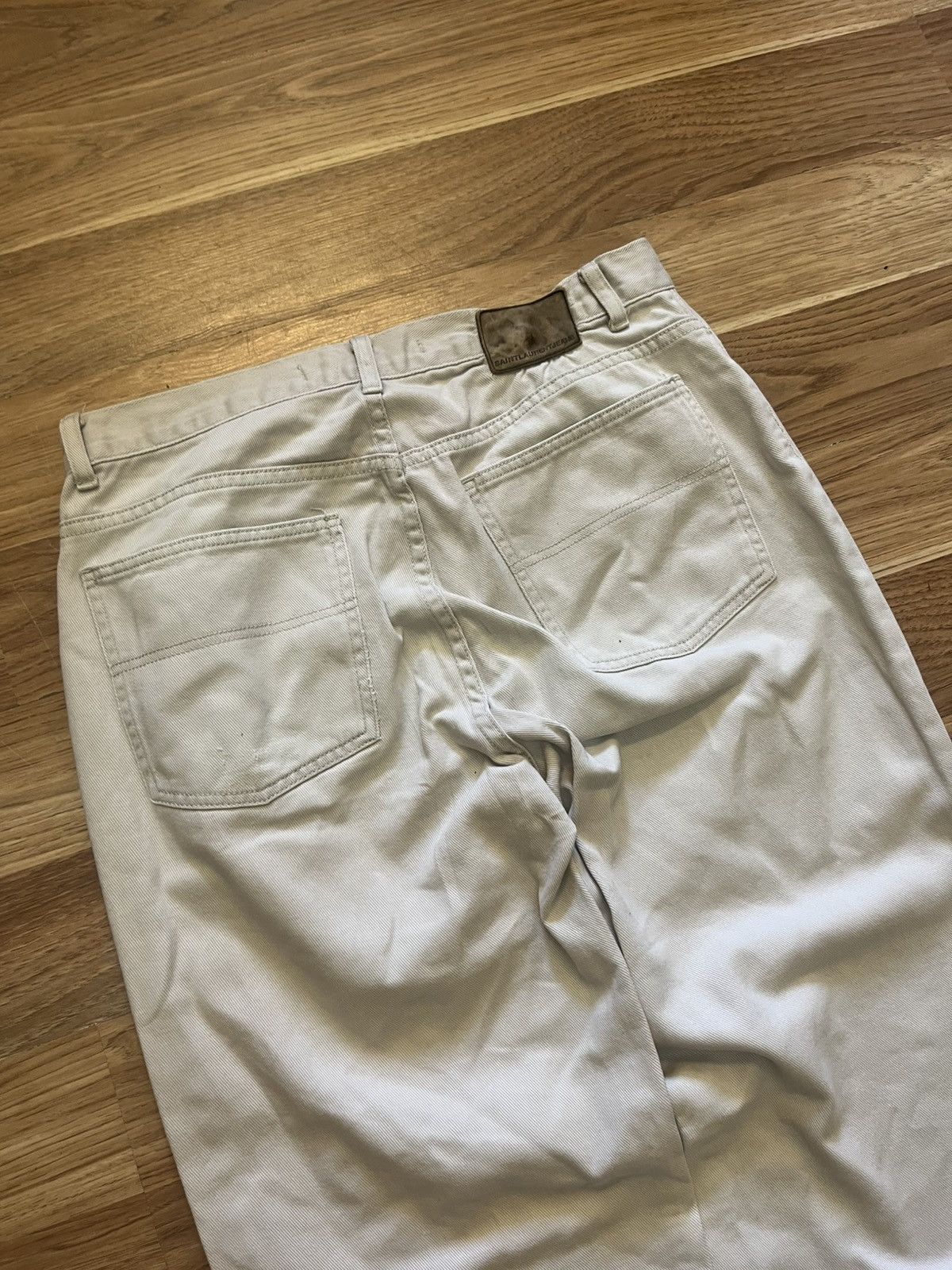 Vintage × Yves Saint Laurent Jeans YSL Yves Saint Laurent Baggy Oldmoney Size 34" / US 12 / IT 48 - 3 Thumbnail