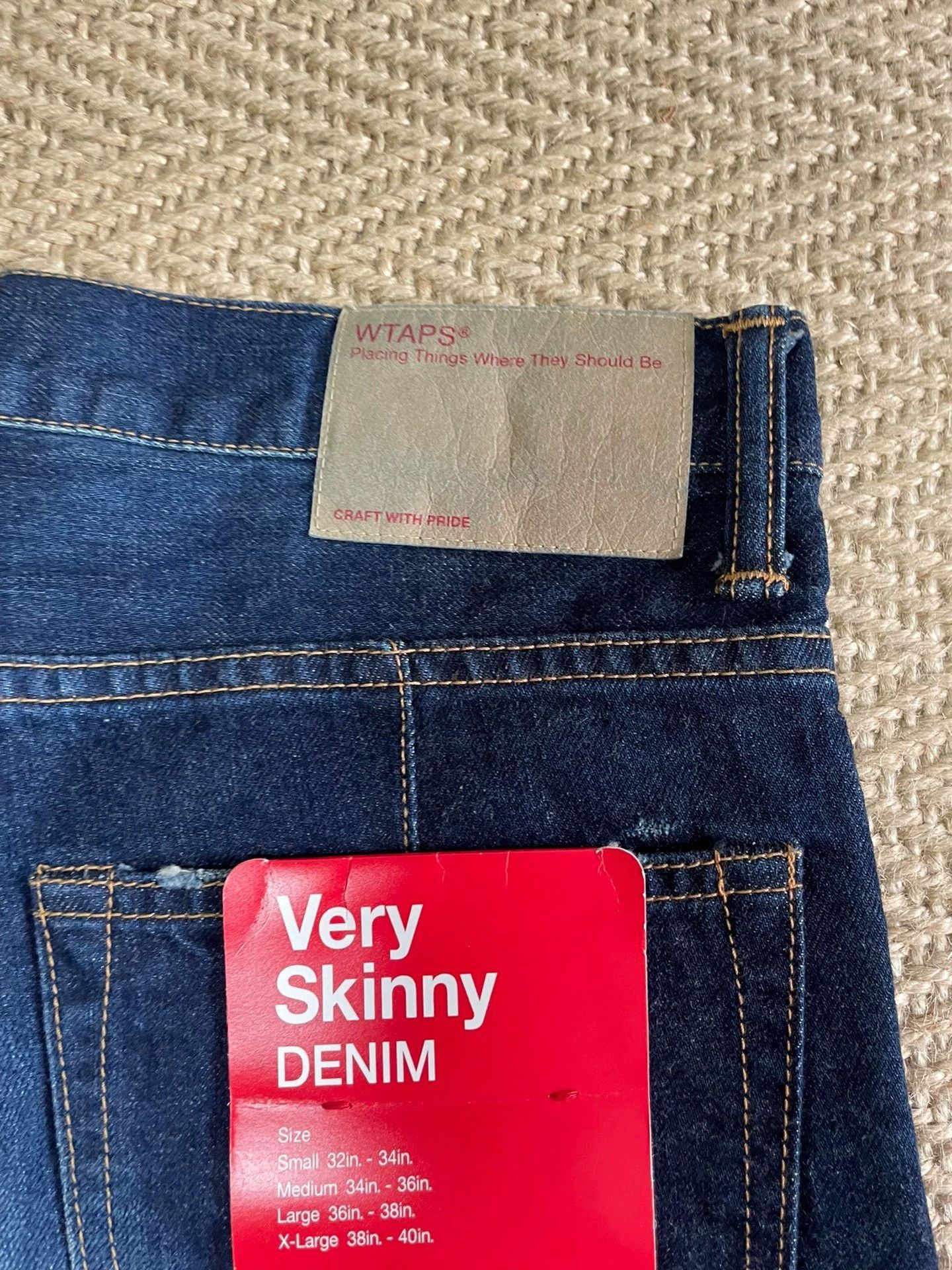 Wtaps Blue Distressed Denim Jeans Size 30 Size US 30 / EU 46 - 5 Thumbnail