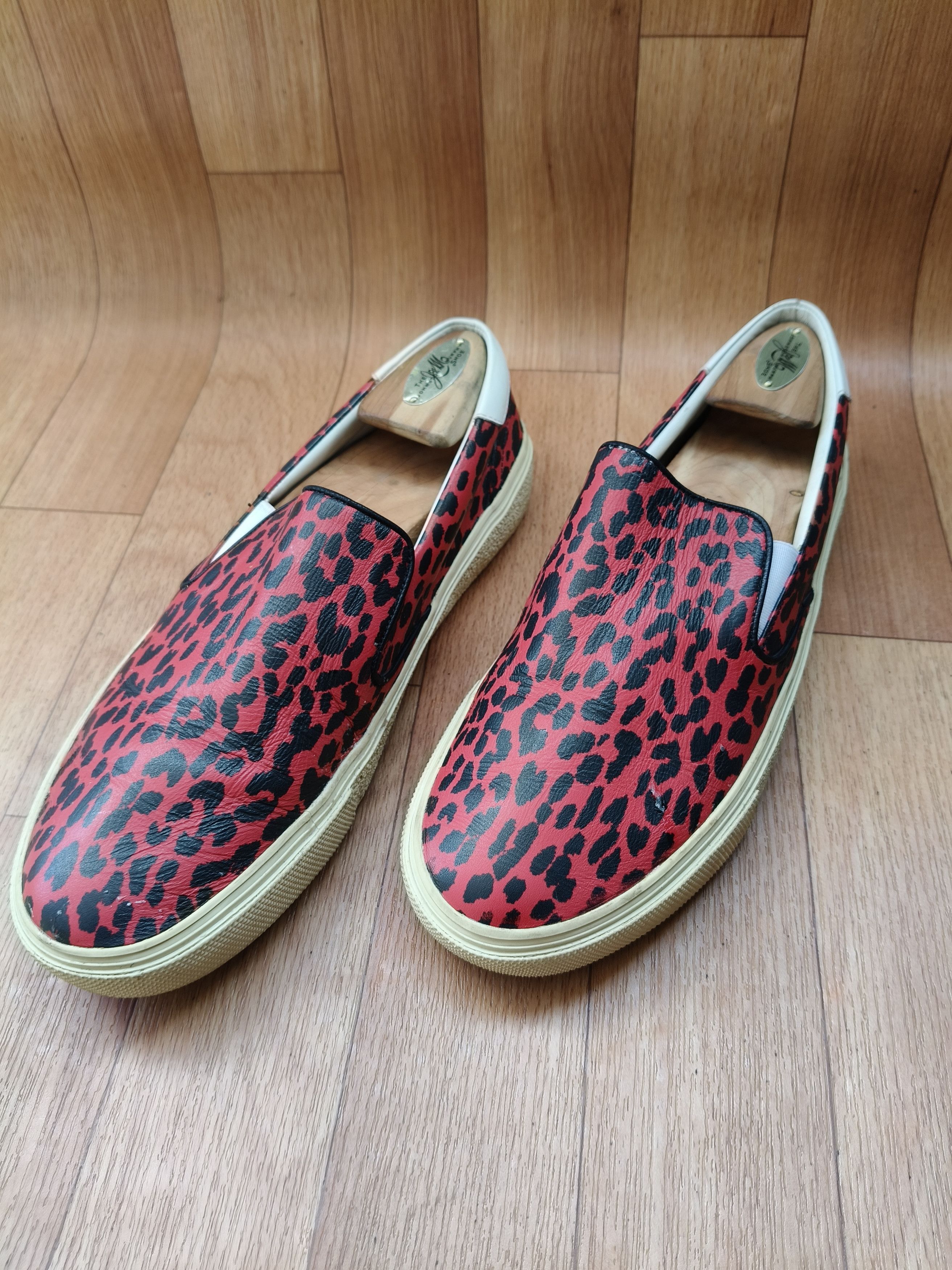 Saint Laurent Paris 🩸🎱 Saint Laurent red babycat Size US 8 / EU 41 - 12 Thumbnail