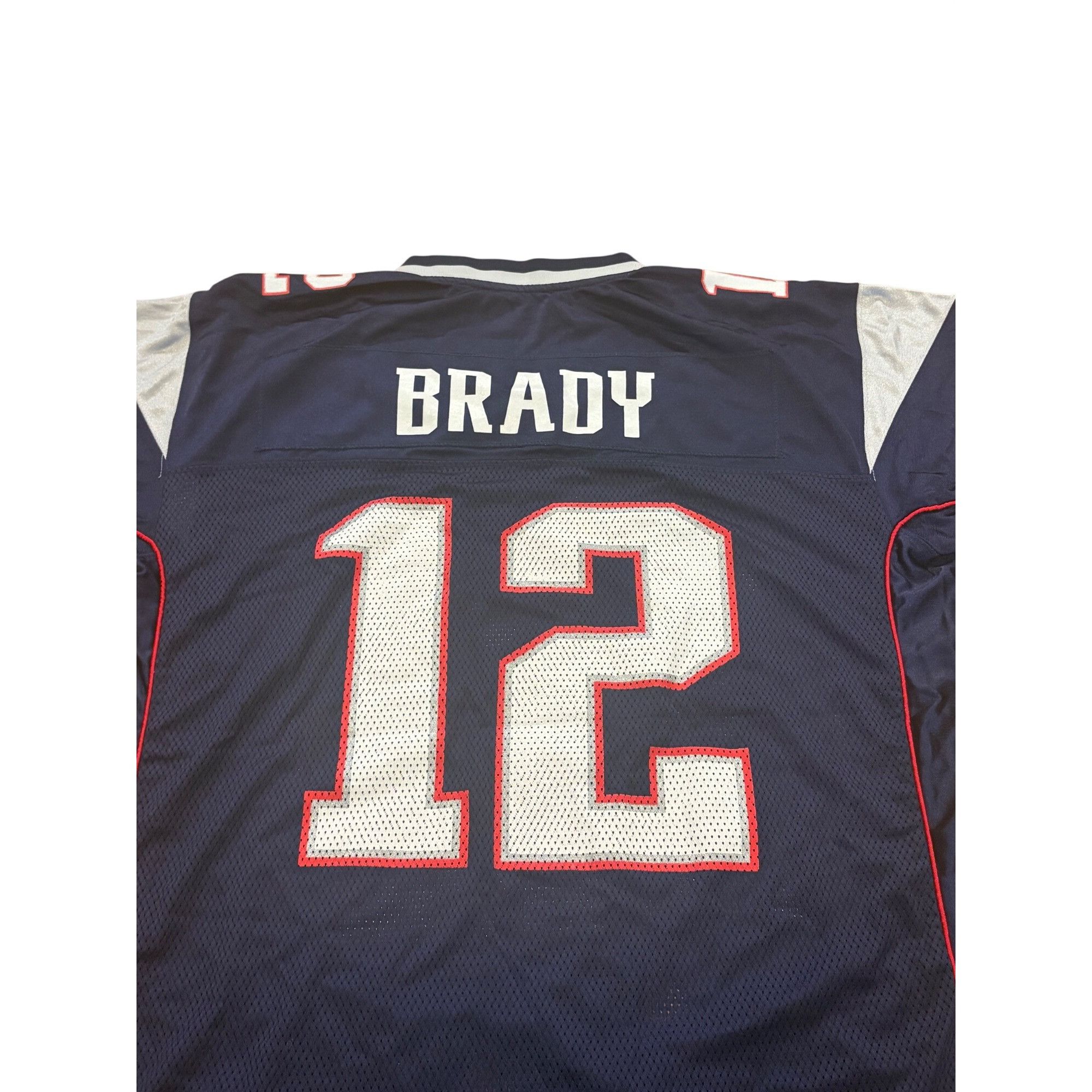 Reebok Reebok New England Patriots Tom Brady #12 Blue NFL Football Size US XL / EU 56 / 4 - 6 Thumbnail