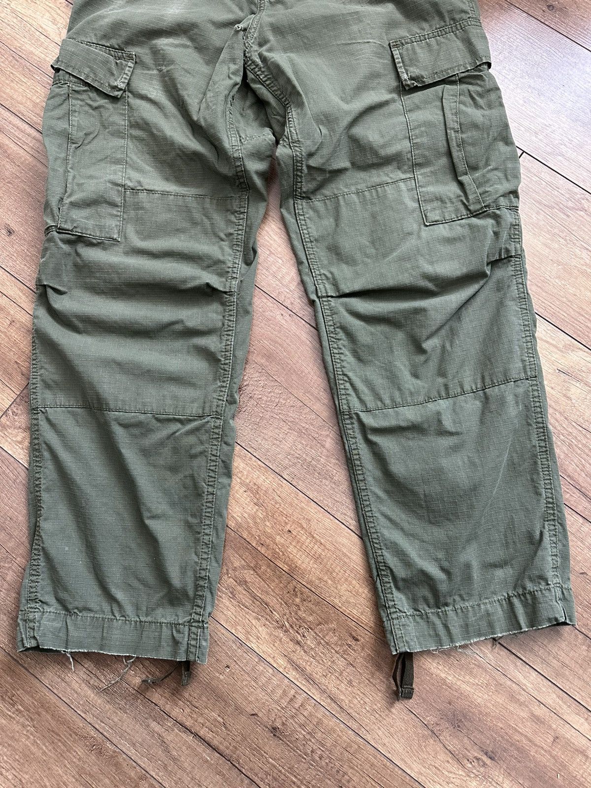 Carhartt Carhartt Regular Cargo Pants Vintage Distressed Size US 33 - 7 Thumbnail