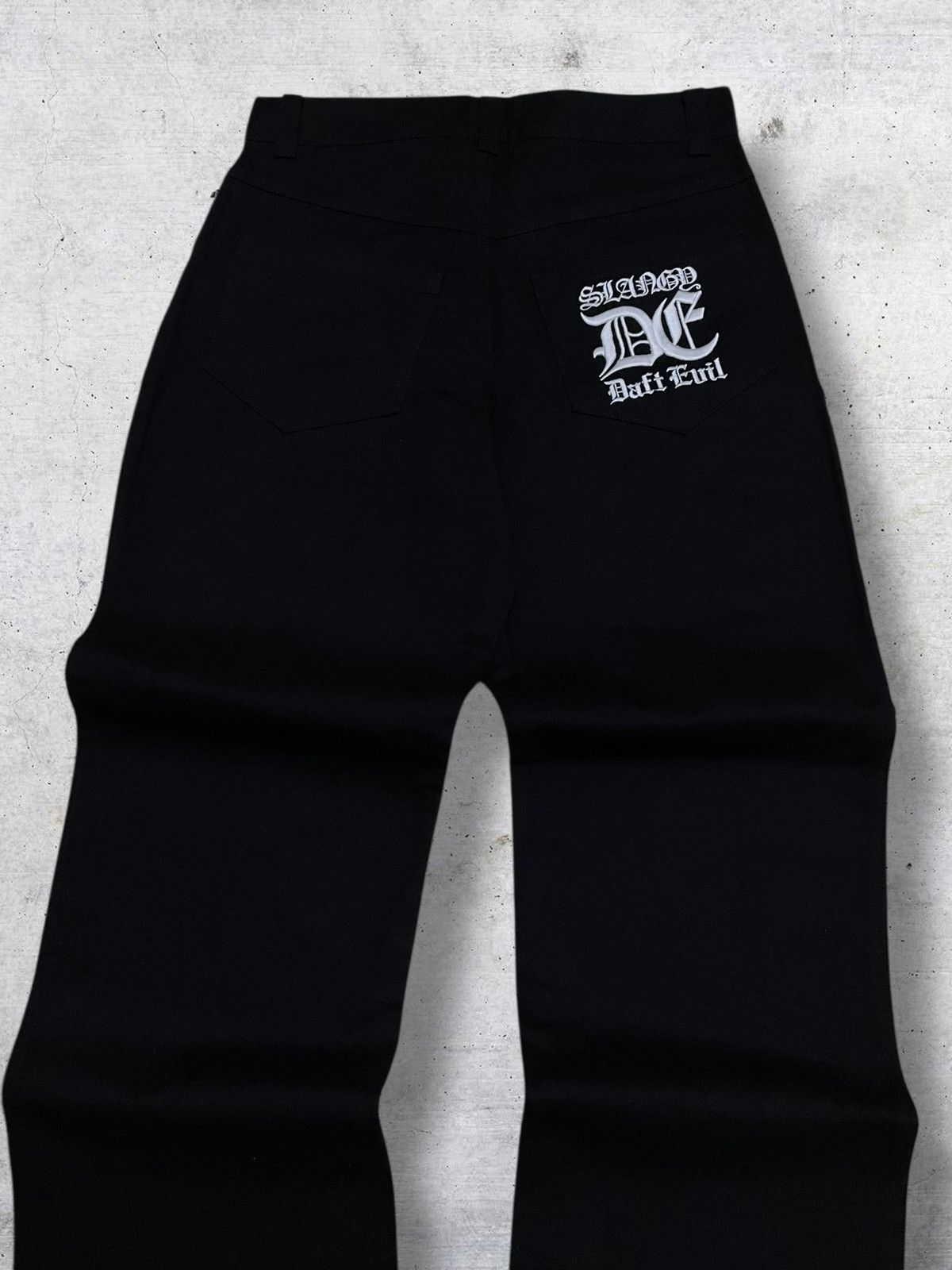 semanticdesign DAFT DEVIL 90S JAPAN DESIGNER ICONIC PUNK WORLD SLANGY DENIM Size US 30 / EU 46 - 9 Thumbnail