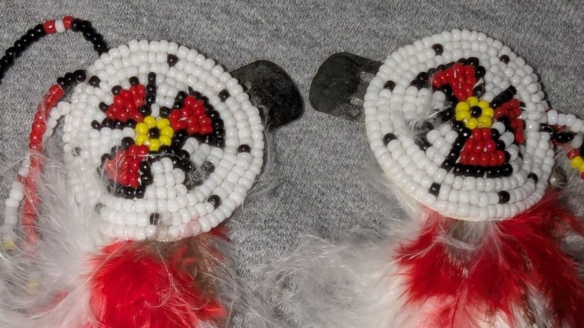 Vintage Vintage 70’s Custom Native American Hair Clip Set Size ONE SIZE - 7 Thumbnail