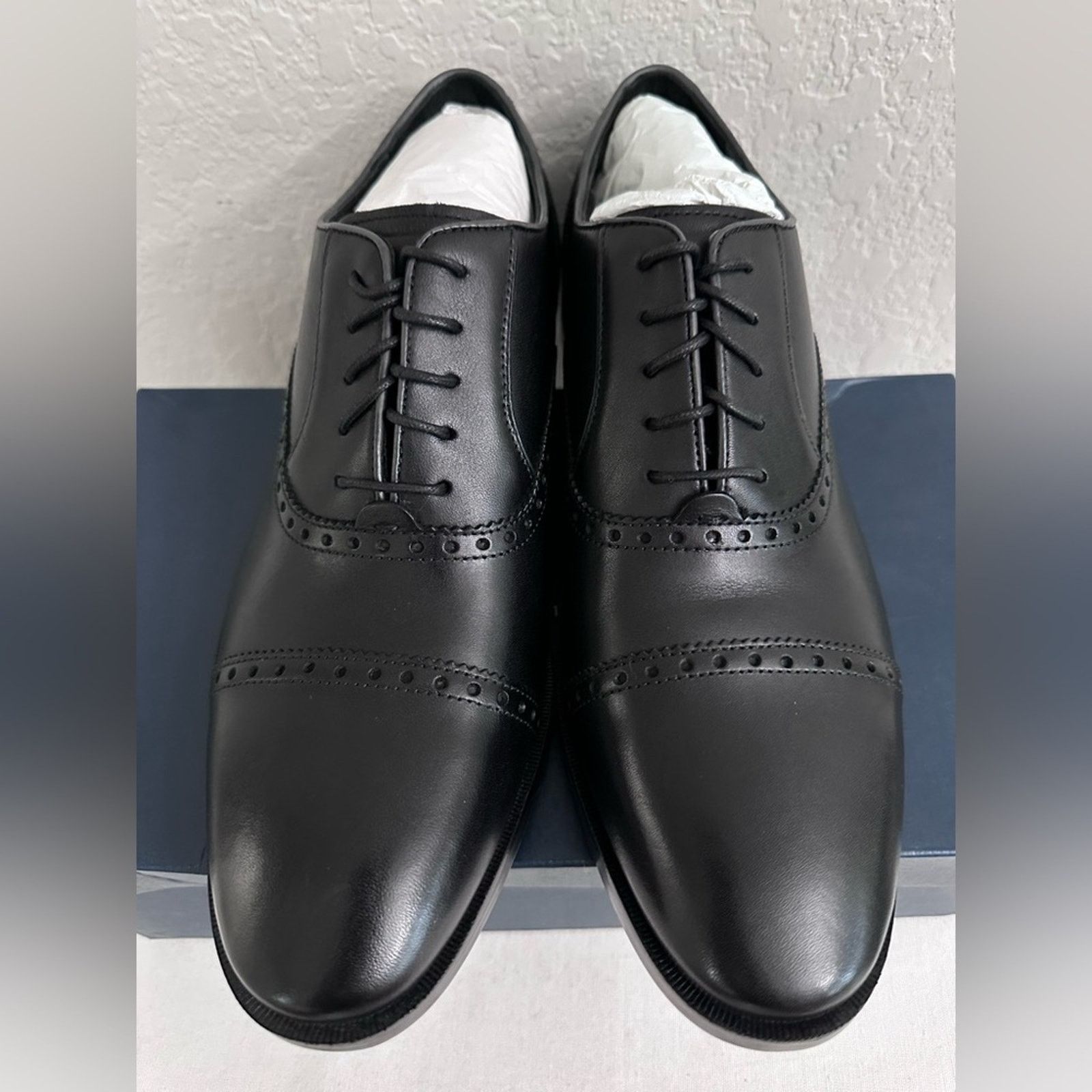 Cole Haan Cole Haan Hamilton Grand Cap Toe Oxford Men 10 Black Size US 10 / EU 43 - 2 Thumbnail