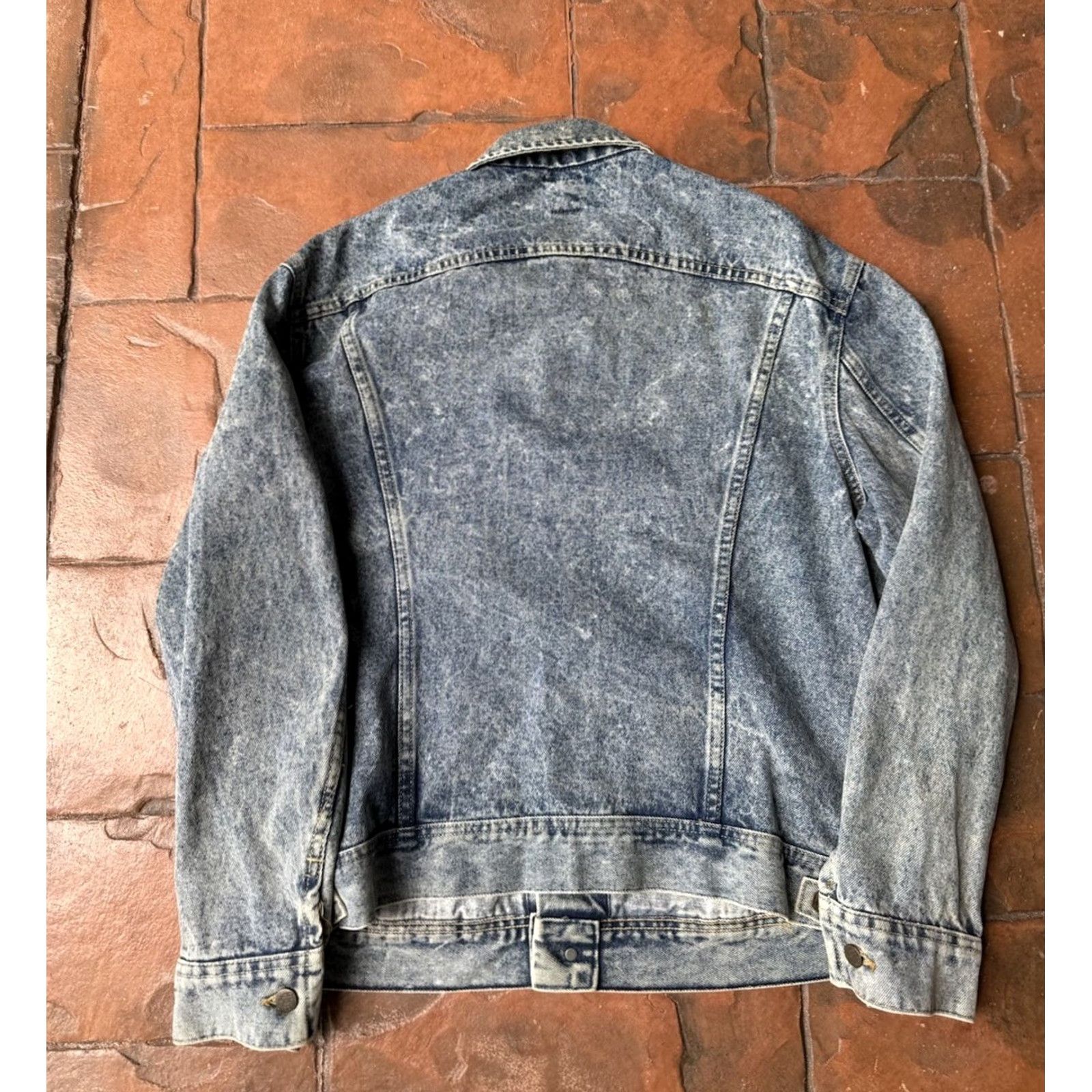 Lee VINTAGE Lee Riders Denim Jean Trucker Jacket Large USA Made Size US 33 - 3 Thumbnail