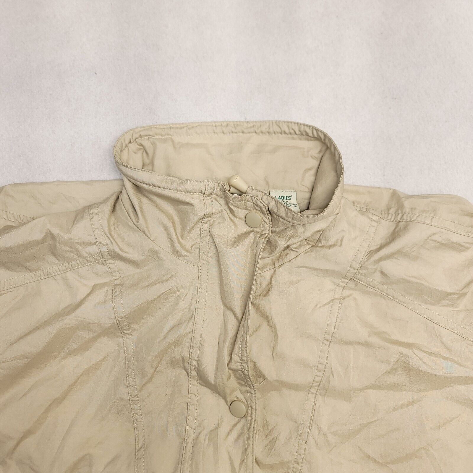 Reebok Reebok Golf Pullover Jacket Womens Size Medium M Beige Size M / US 6-8 / IT 42-44 - 1 Thumbnail
