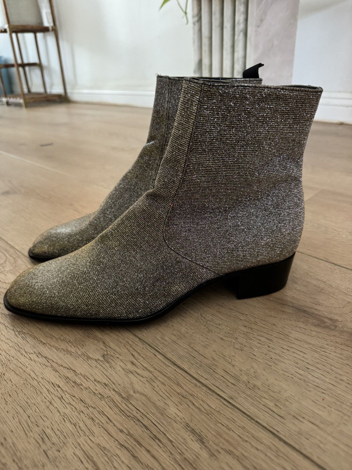 Saint Laurent Paris New Hedi FW16 Viper Metallic Wyatt Size US 10 / EU 43 - 2 Thumbnail
