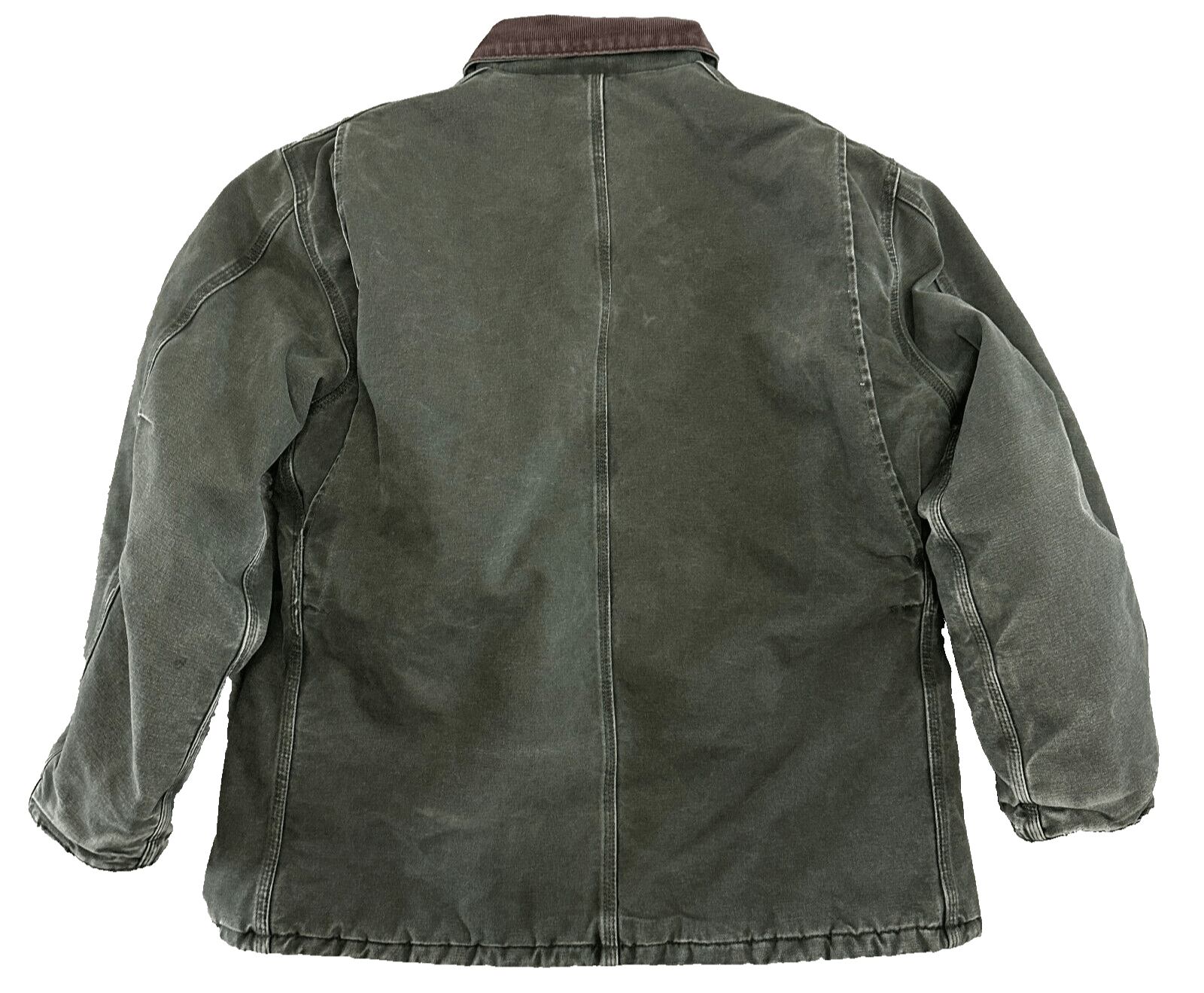 Carhartt Carhartt Chore Jacket Canvas Quilted Coat C26 MOS Size US XL / EU 56 / 4 - 2 Thumbnail