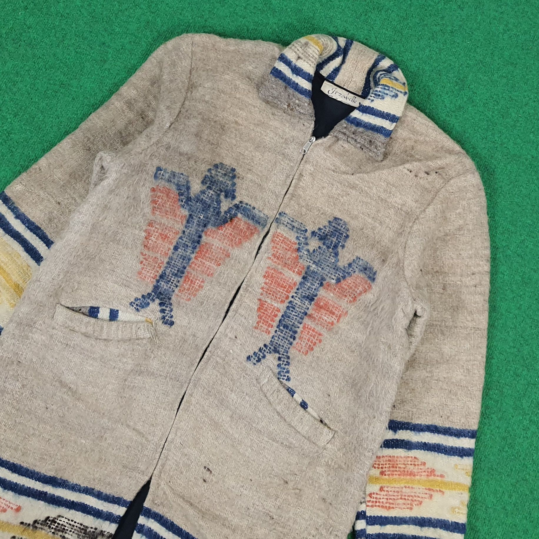 Vintage Vintage JRzabelle Burlap Jacket Size US L / EU 52-54 / 3 - 2 Thumbnail