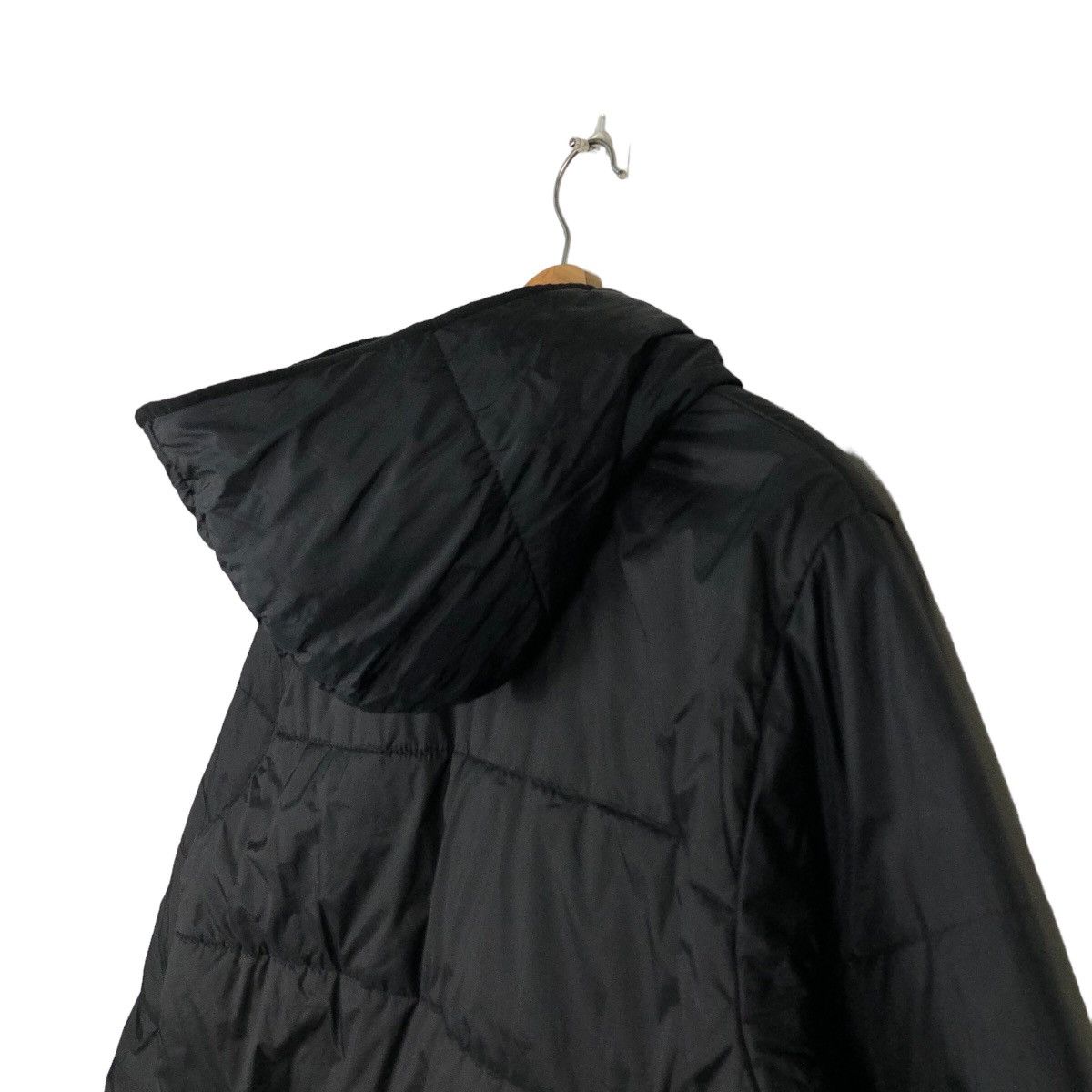 Nike 🔥90’s Vintage Long Jacket Light Puffer Down Nike Big Swoosh Size L / US 10 / IT 46 - 9 Thumbnail