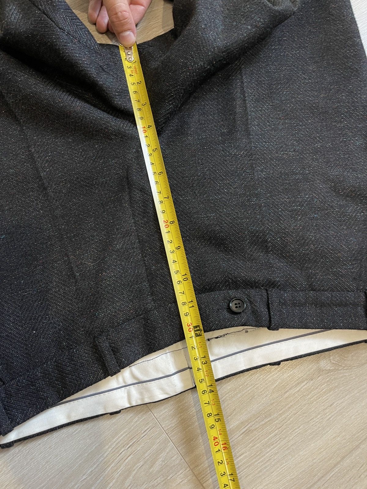 Vintage Vintage wool pants trousers 40R Size US 34 / EU 50 - 12 Thumbnail