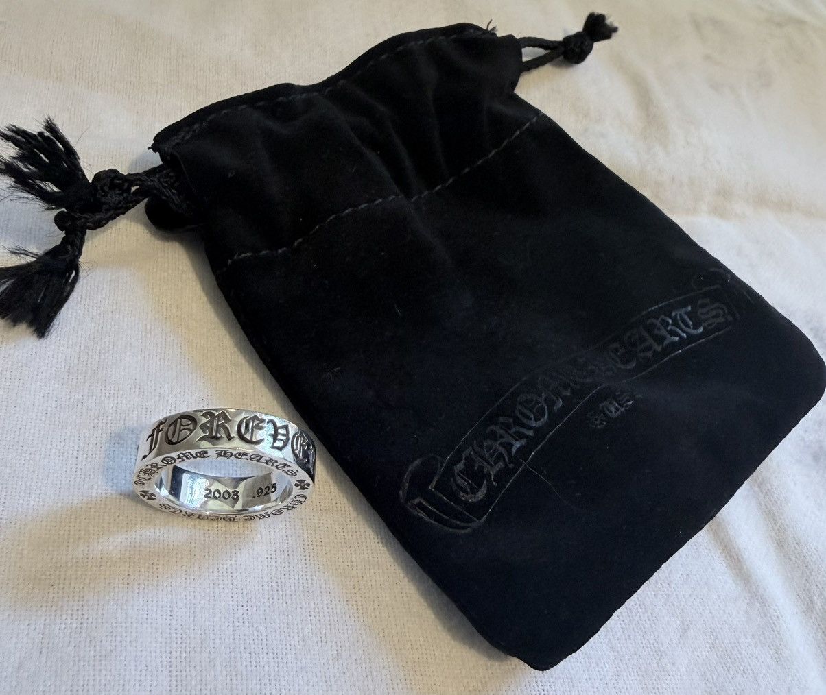 Chrome Hearts CH Forever Ring SZ 7